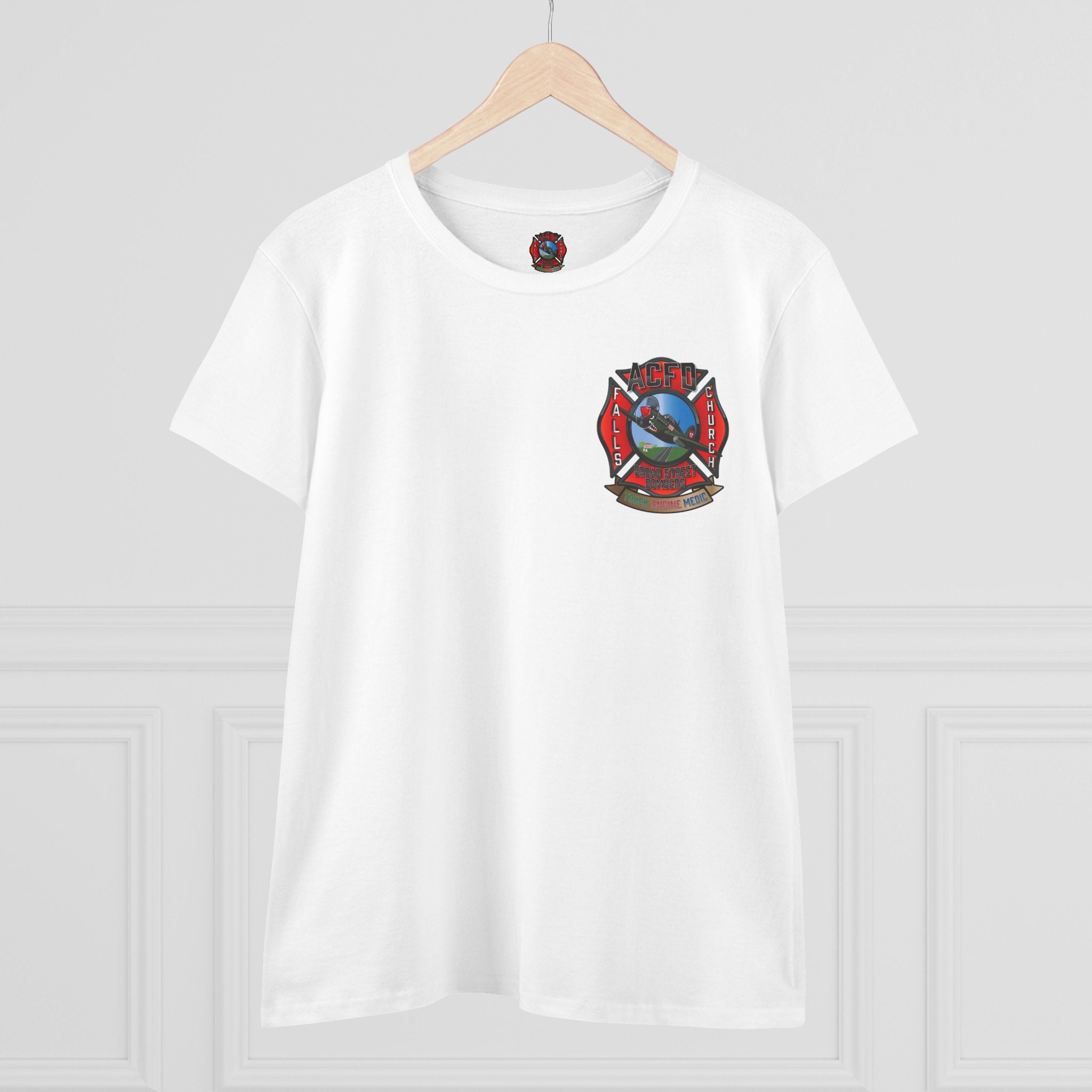 Women's Midweight Cotton Tee - Station 6 Broad Street Bombers