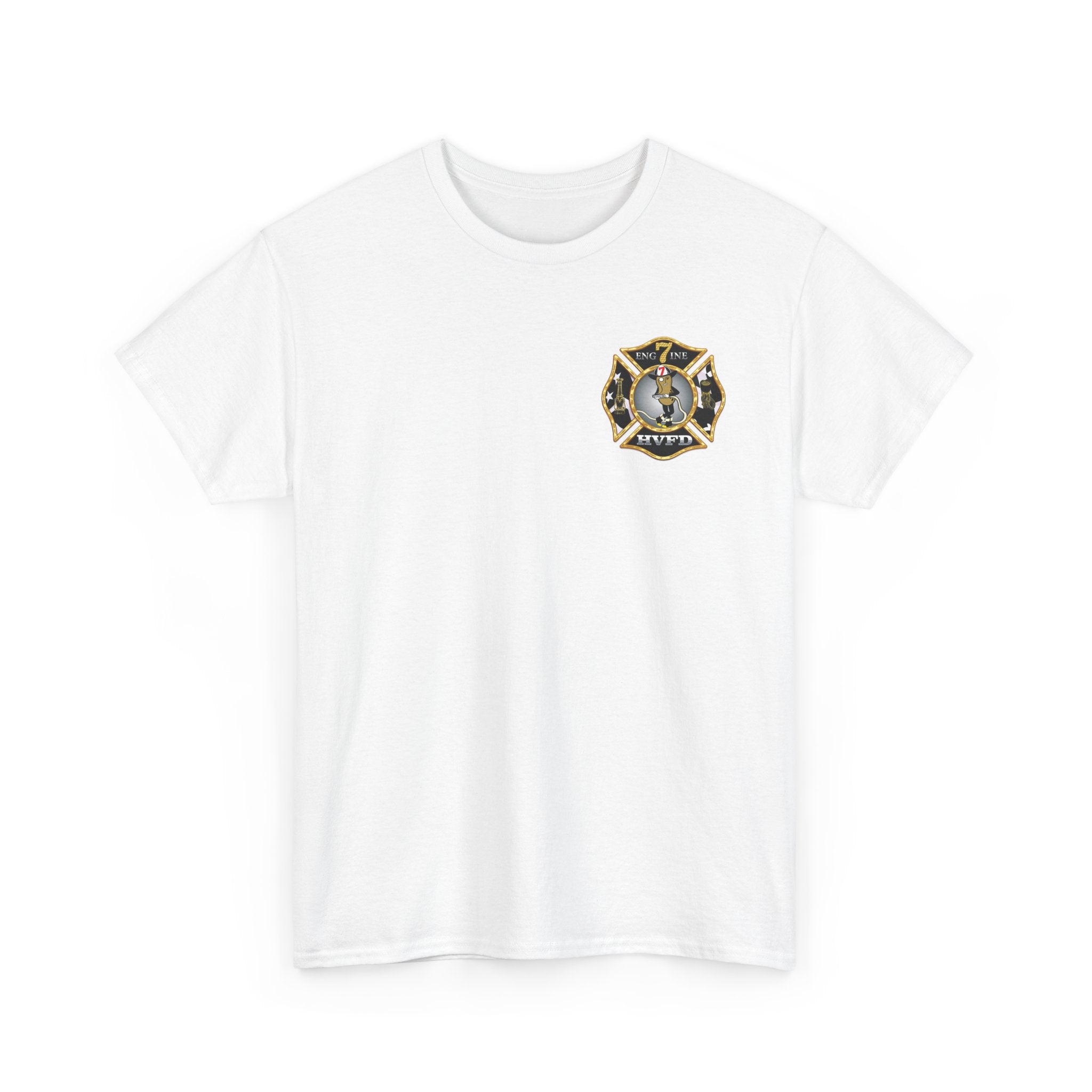 Hollywood MD Vol. Fire Eng7ine - Heavy Cotton Unisex Tee