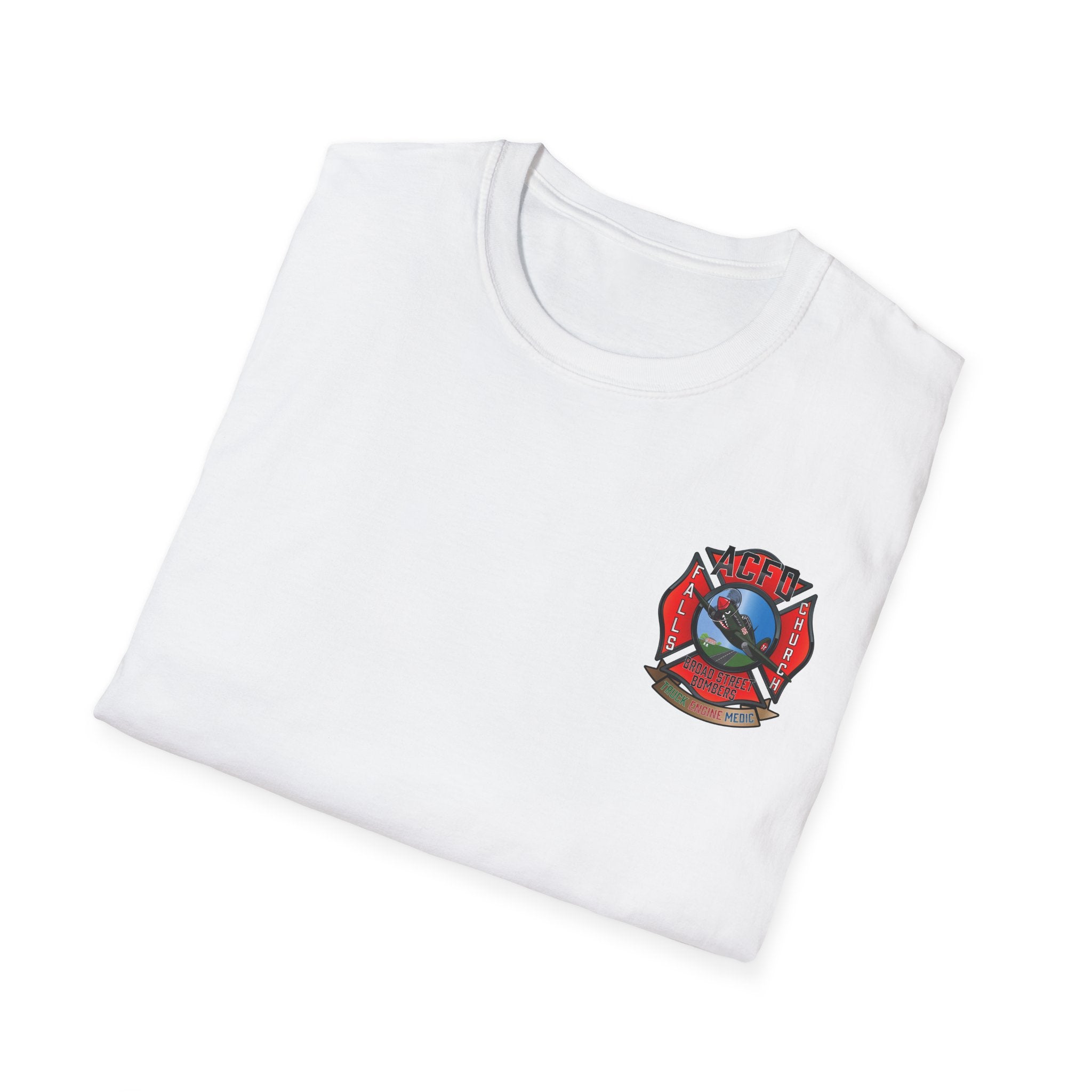 Station 6 broad street bombers - Unisex Softstyle T-Shirt Gildan