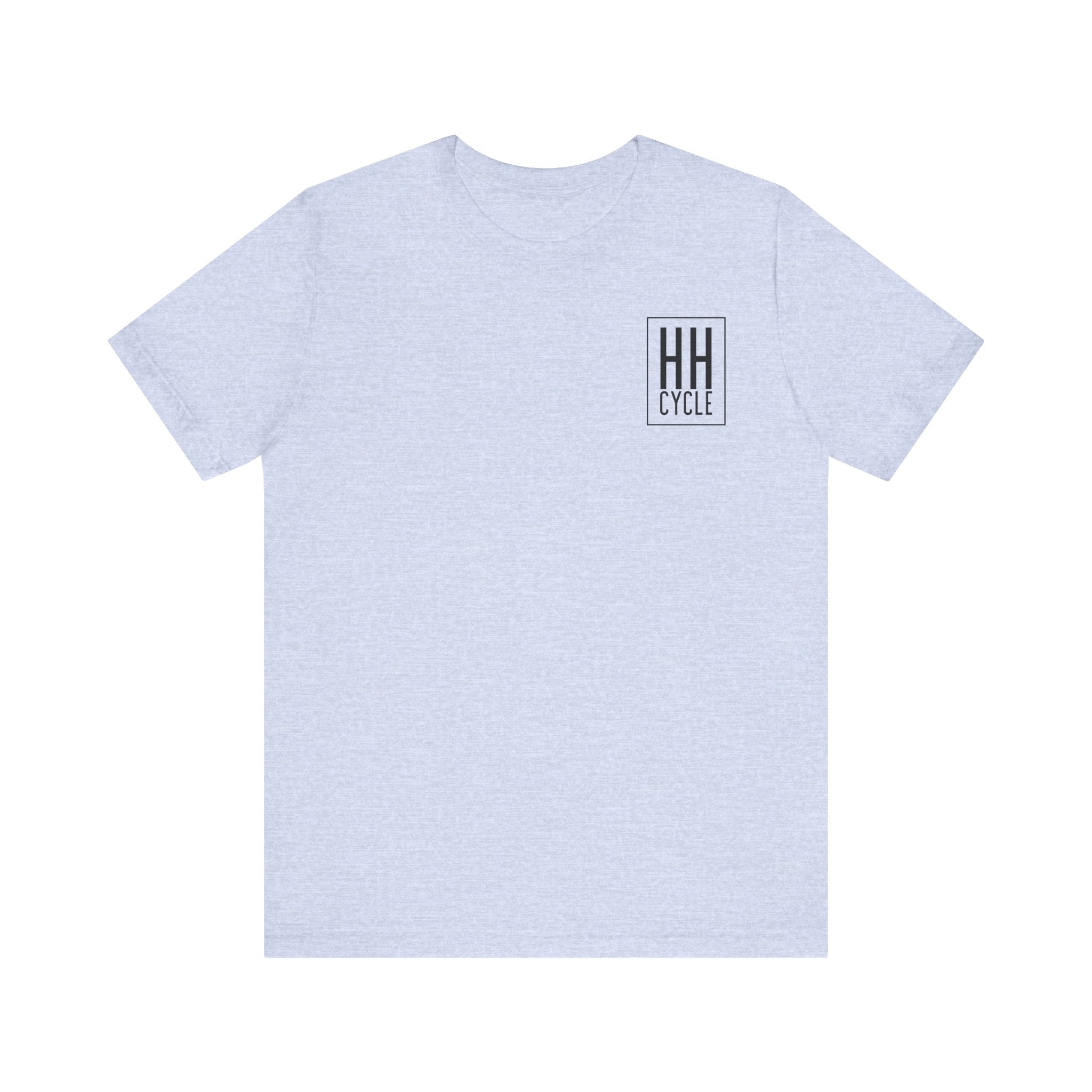 HH Cycle Color Logo light colors - Unisex Jersey Short Sleeve Tee