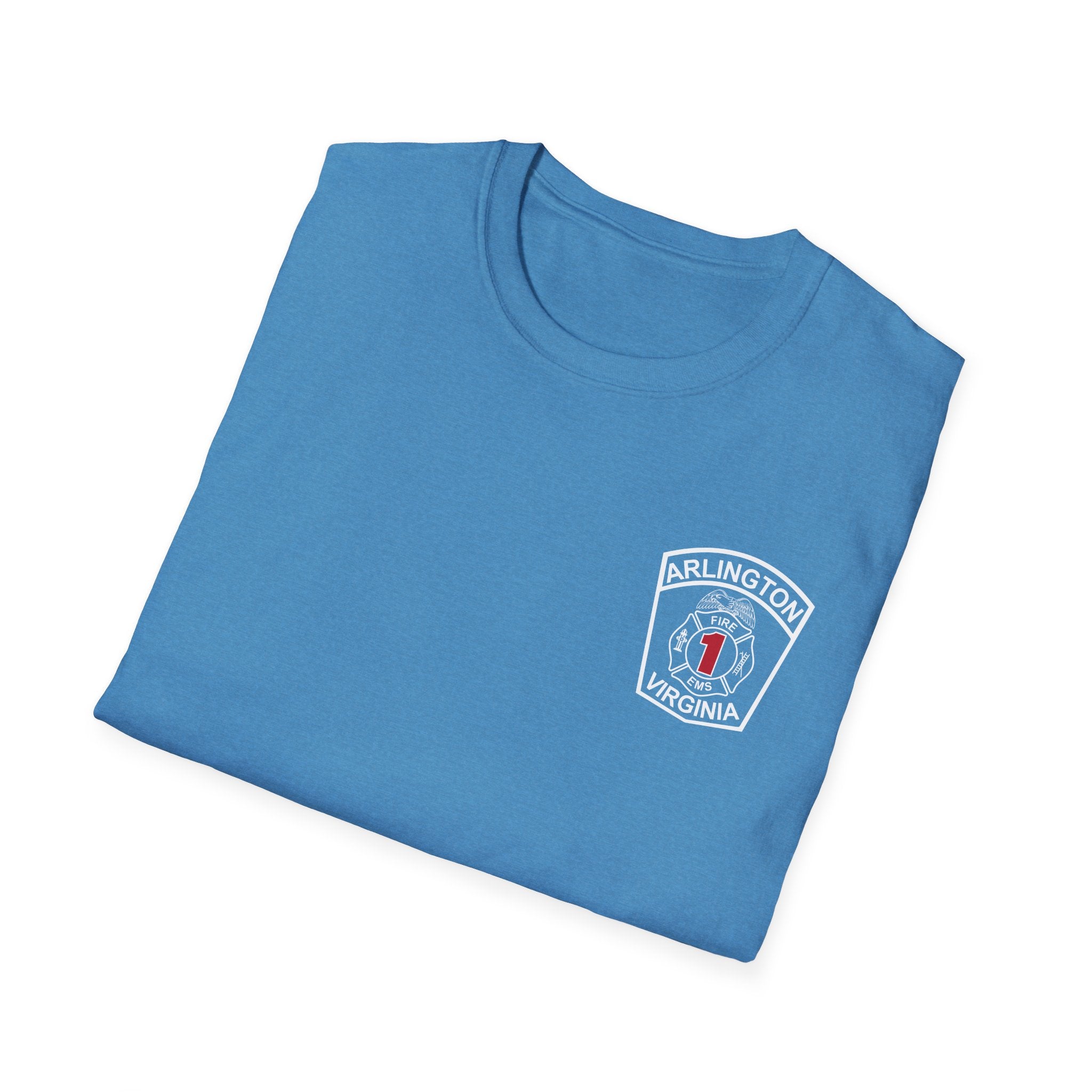 Arlington Engine 1 - Gildan Soft Cotton Softstyle T-Shirt