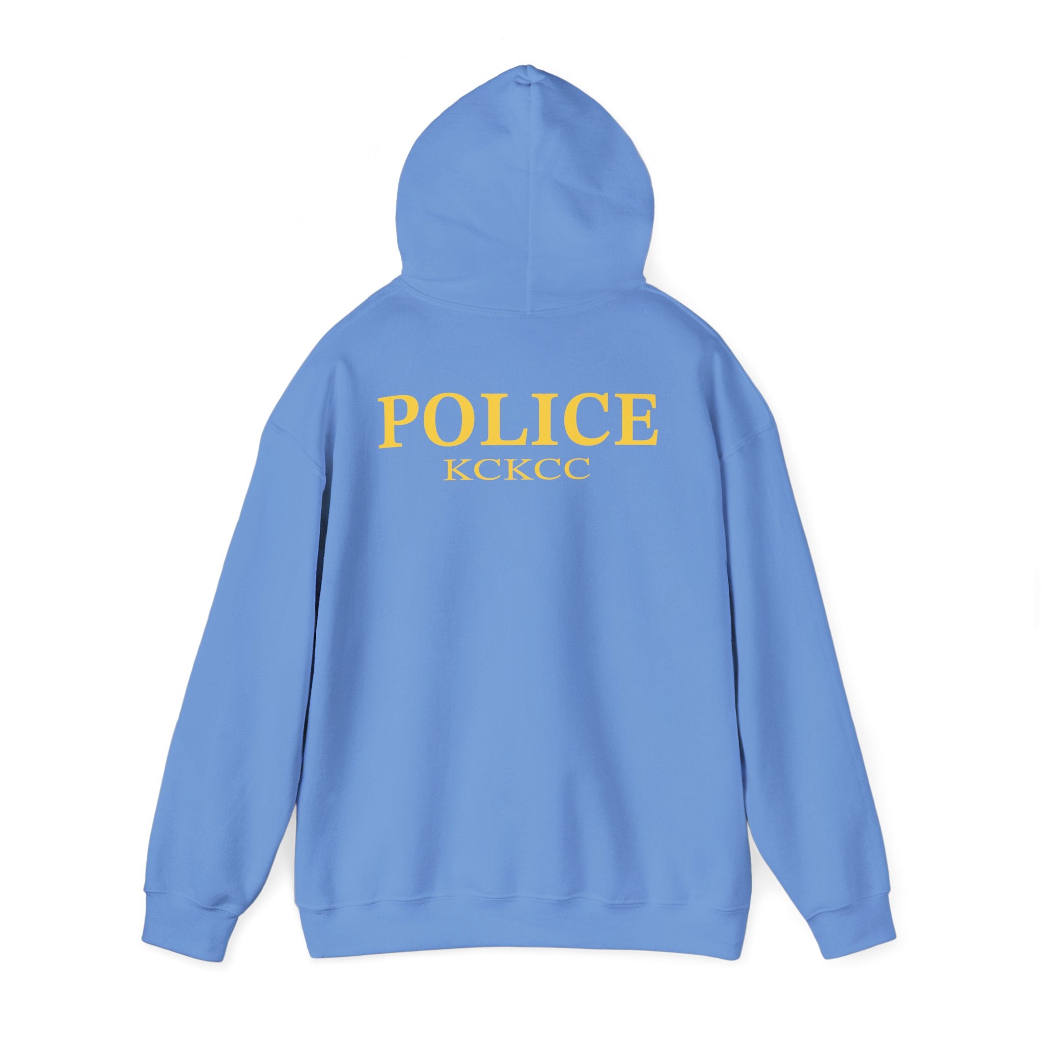 Kansas City College Police Dispatcher Badge - Unisex Heavy Blend™ Hooded Sweatshirt