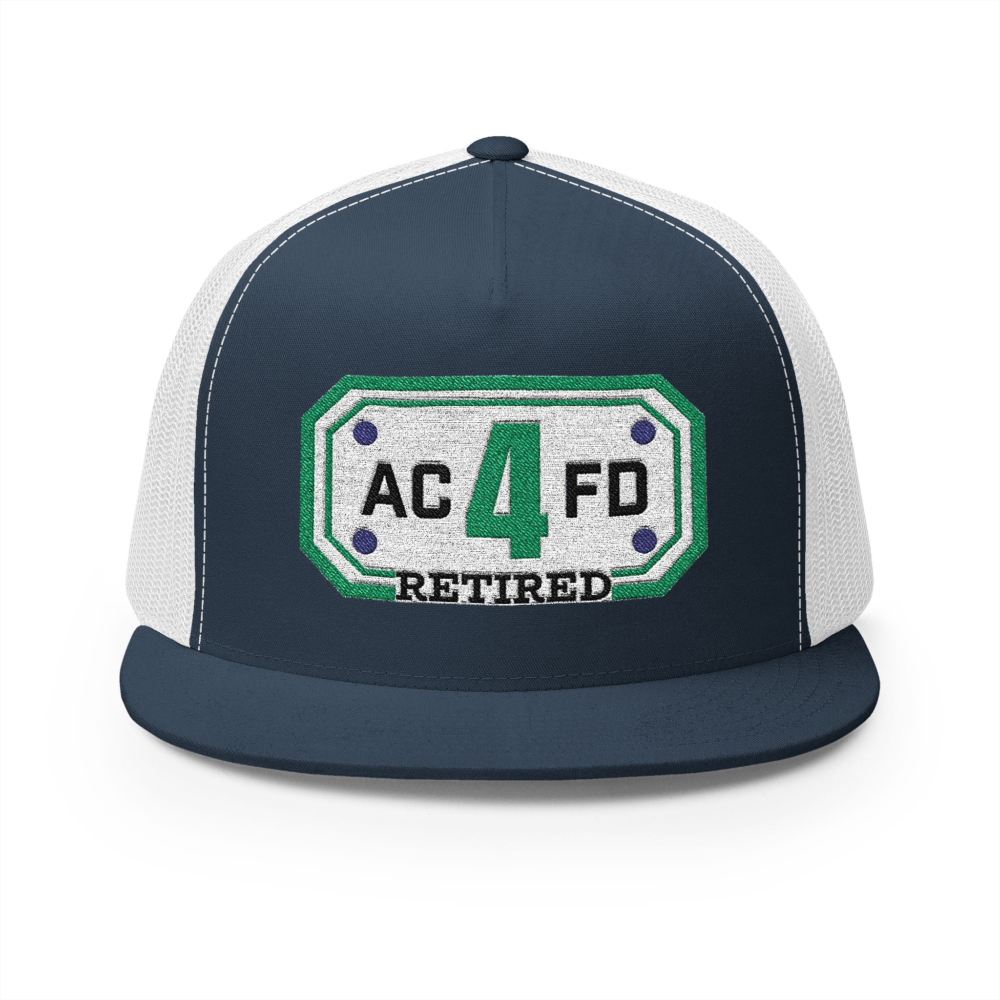 Retired Arlington Tower 4 - 5 Panel Trucker Cap (Embroidery)