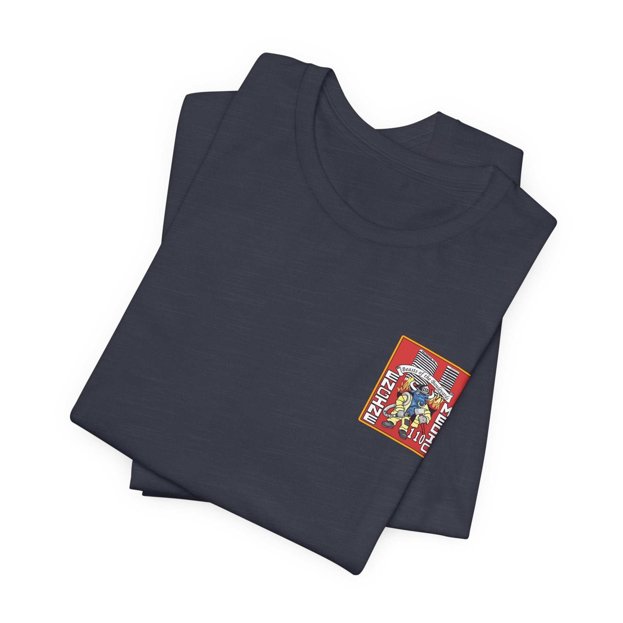 Station 10 Beast Front and Back - Bella+Canvas Soft Unisex Tee