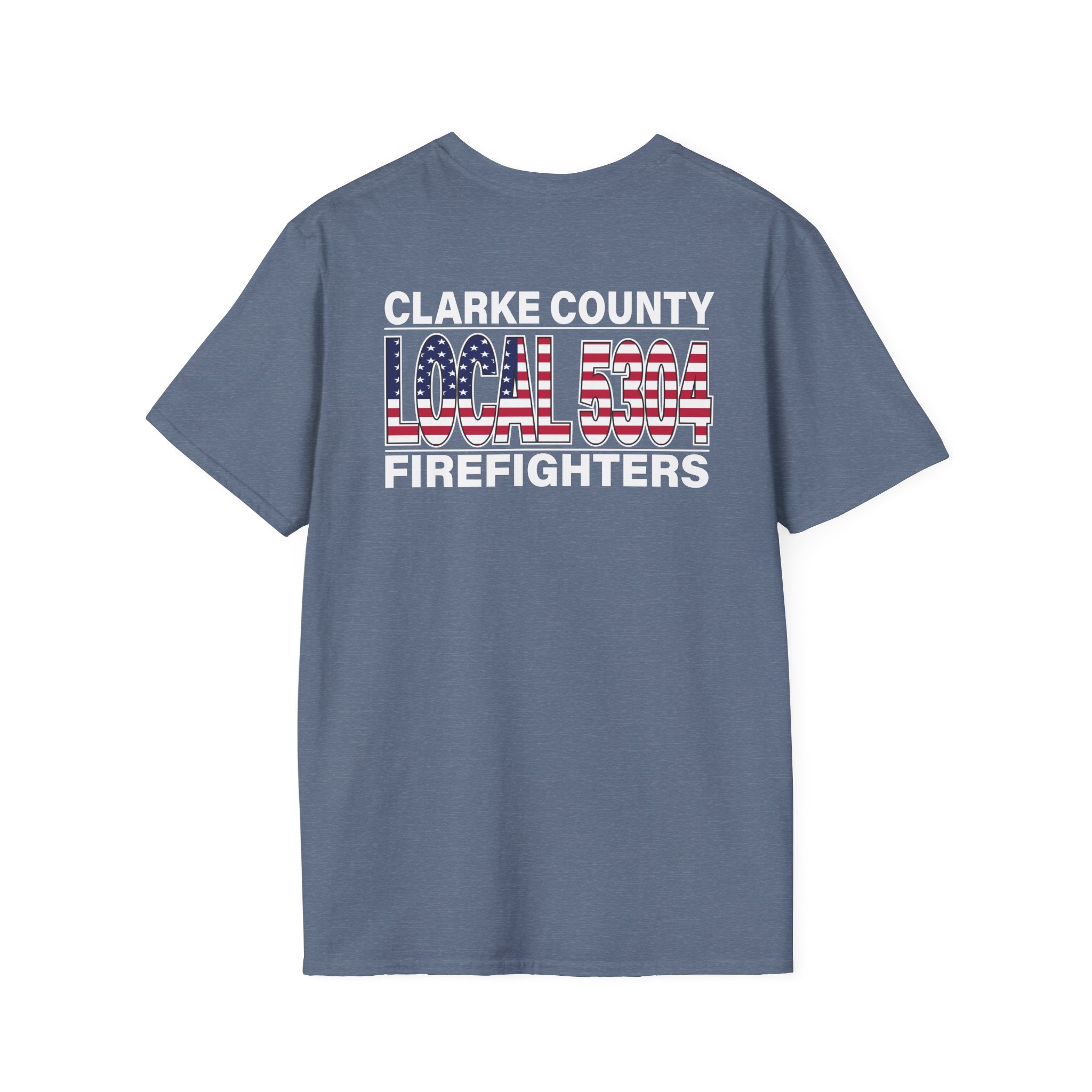 Clarke County Local 5304 version 3 (Portion of Proceeds go to Local 5304)  - Gildan Soft Cotton Softstyle T-Shirt