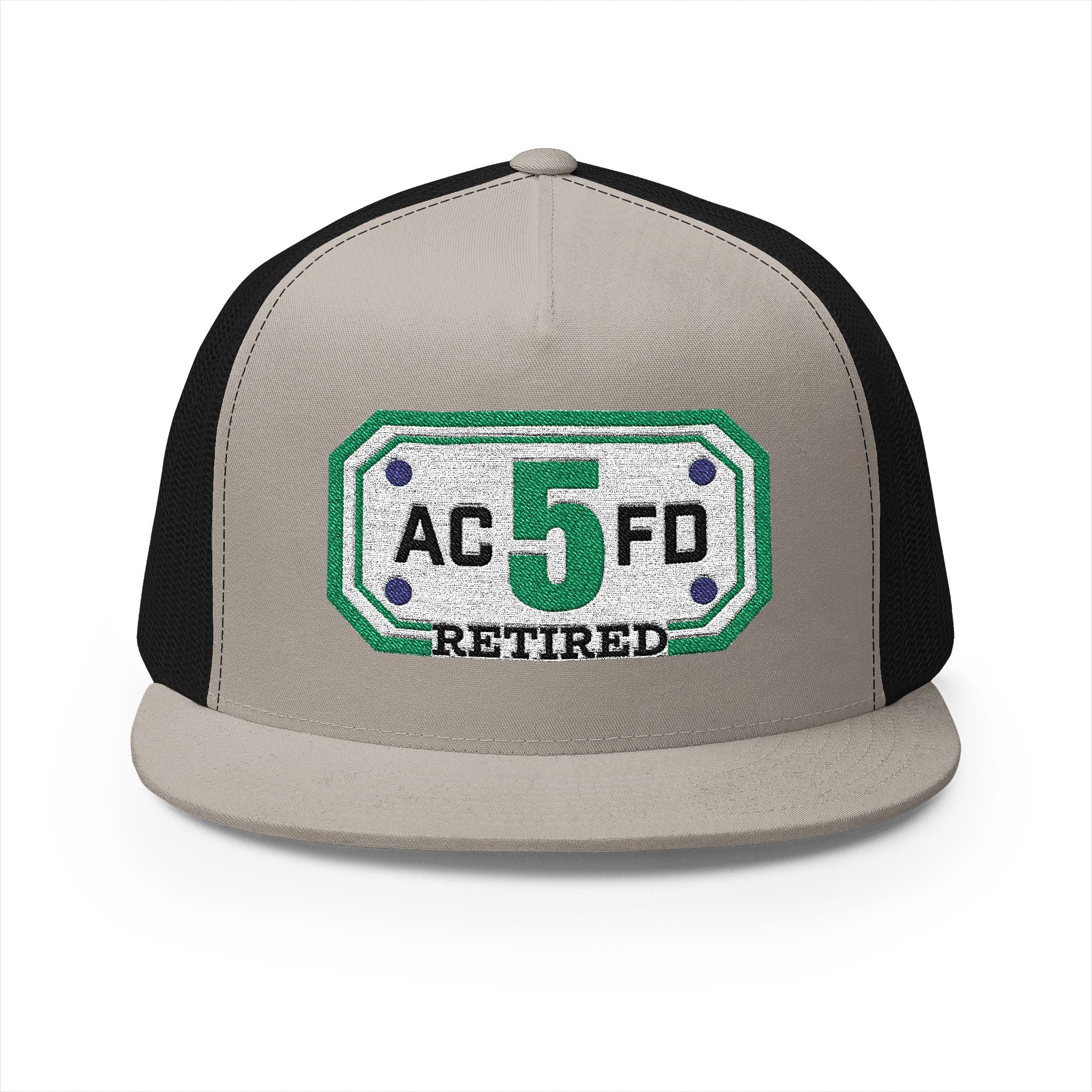 Retired Arlington Truck 5 - 5 Panel Trucker Cap (Embroidery)