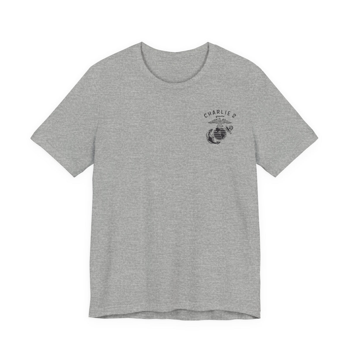 Charlie 2 Ronin (Black logo) - Bella Canva soft cotton bled.