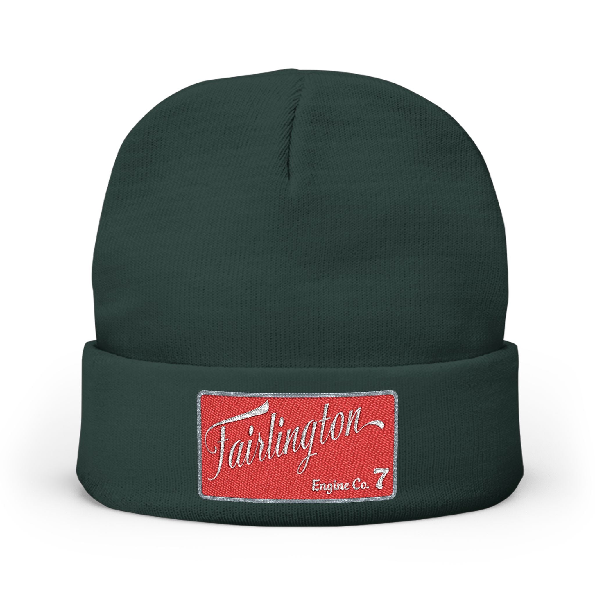Arlington Fairlington Engine 7 - Knit Beanie (Embroidery)