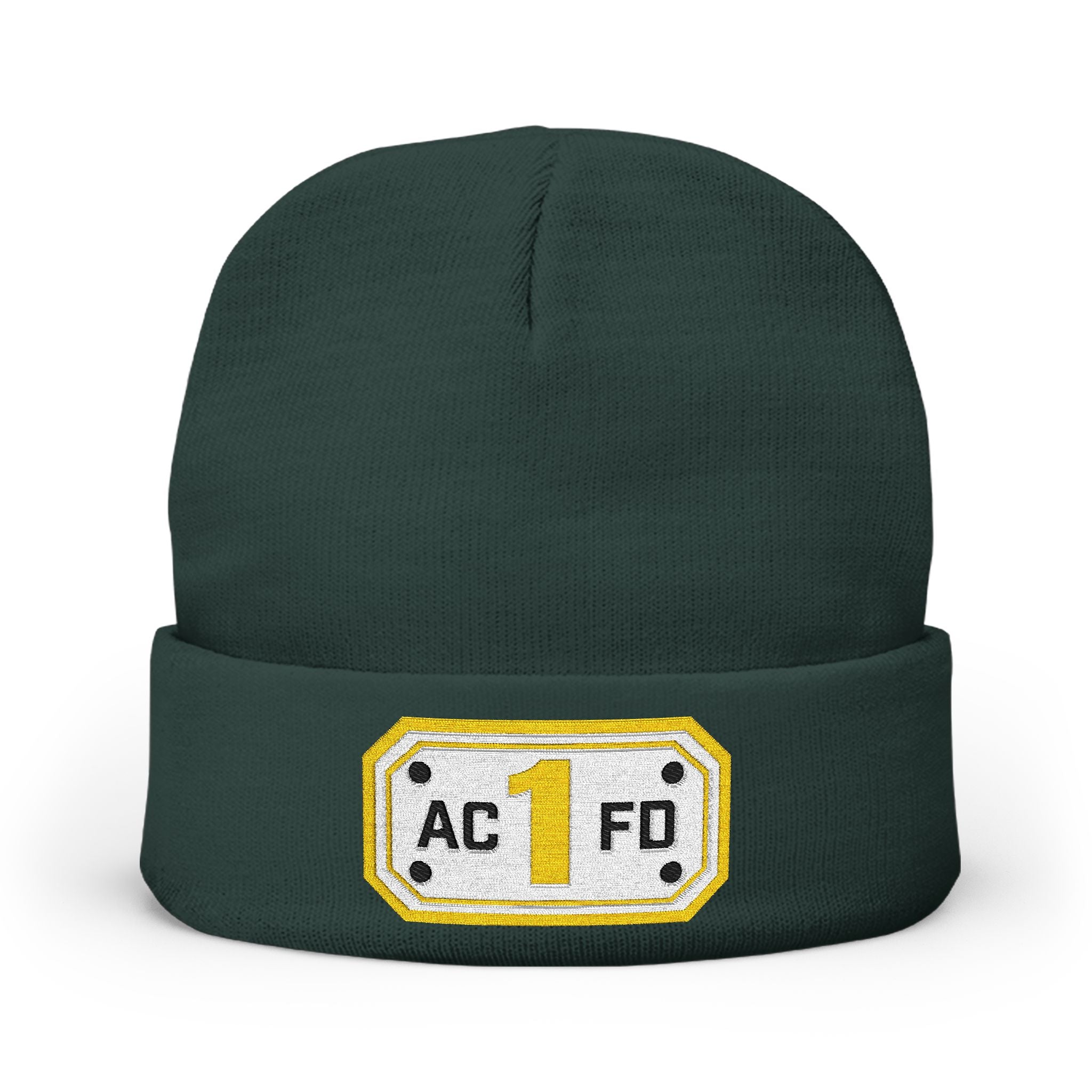 Arlington Medic 1  - Knit Beanie (Embroidery)
