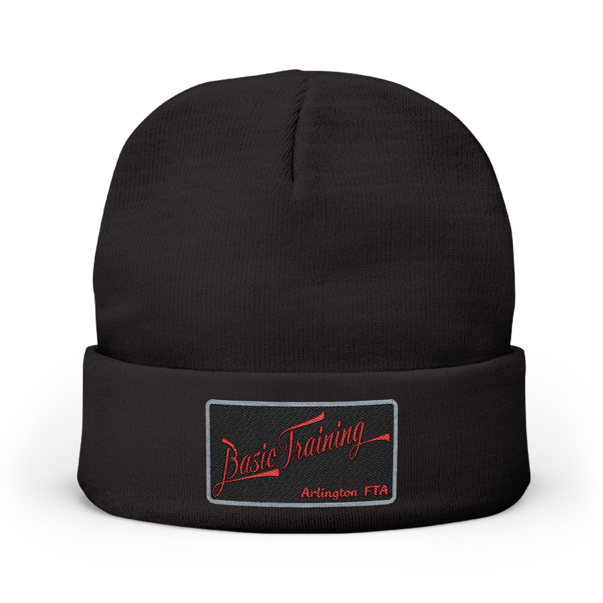 Arlington FTA Basic Training Written (Fire Training Academy) - Knit Beanie (Embroidery)