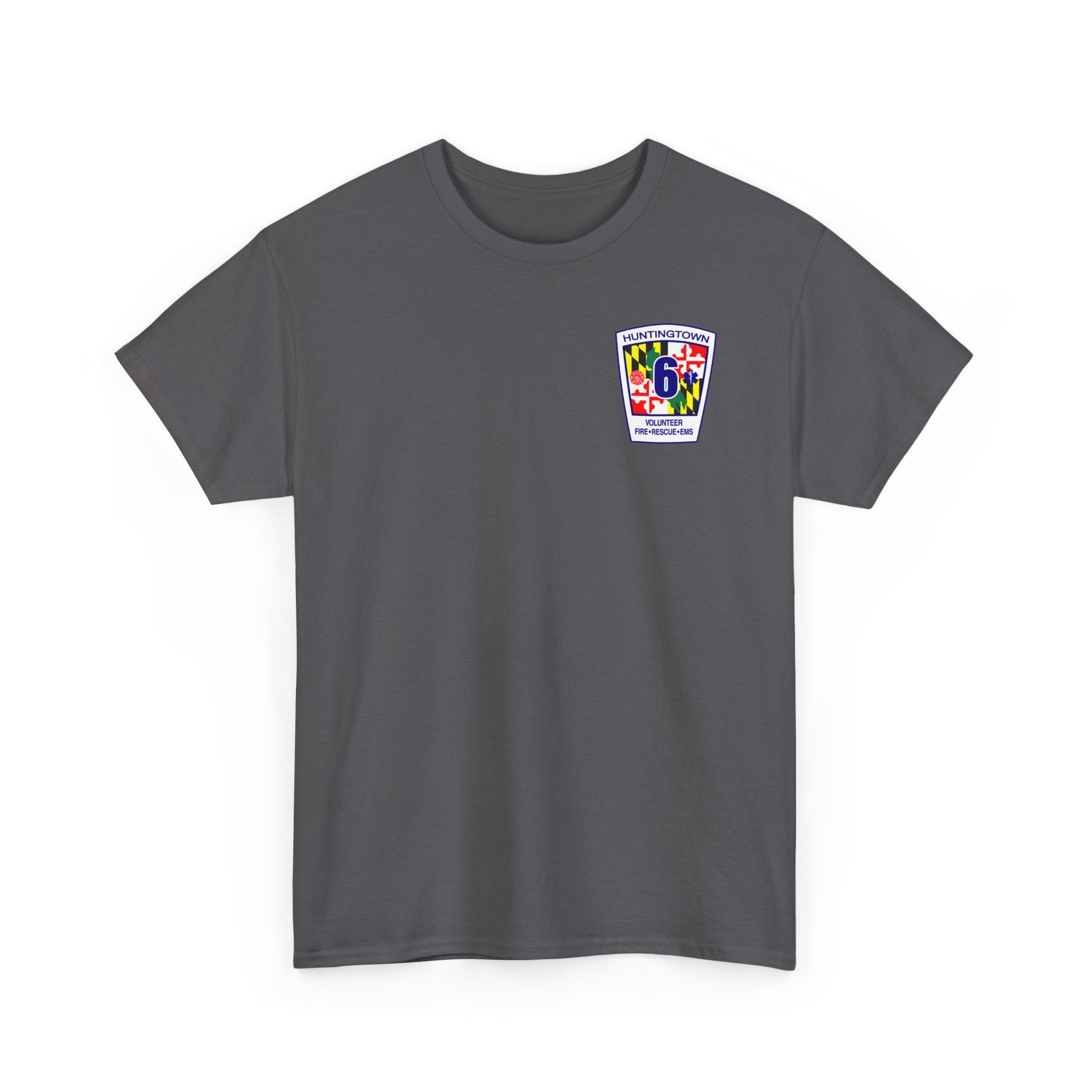 Huntingtown Vol. Fire Boat 6 - Heavy Cotton Unisex Tee