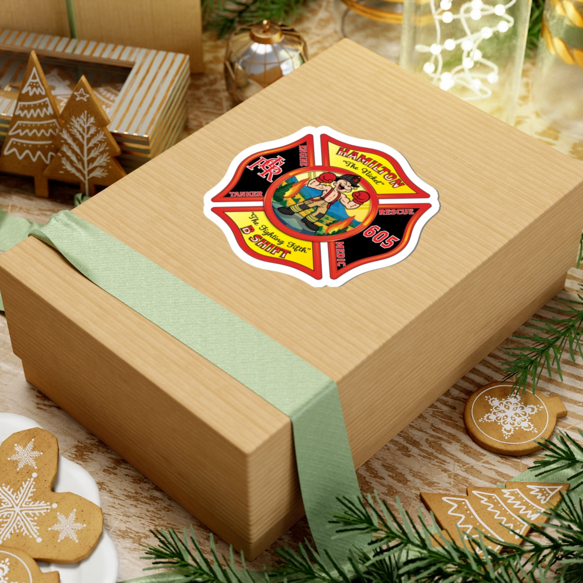 LCFR Hamilton Station 5 - Kiss-Cut Stickers