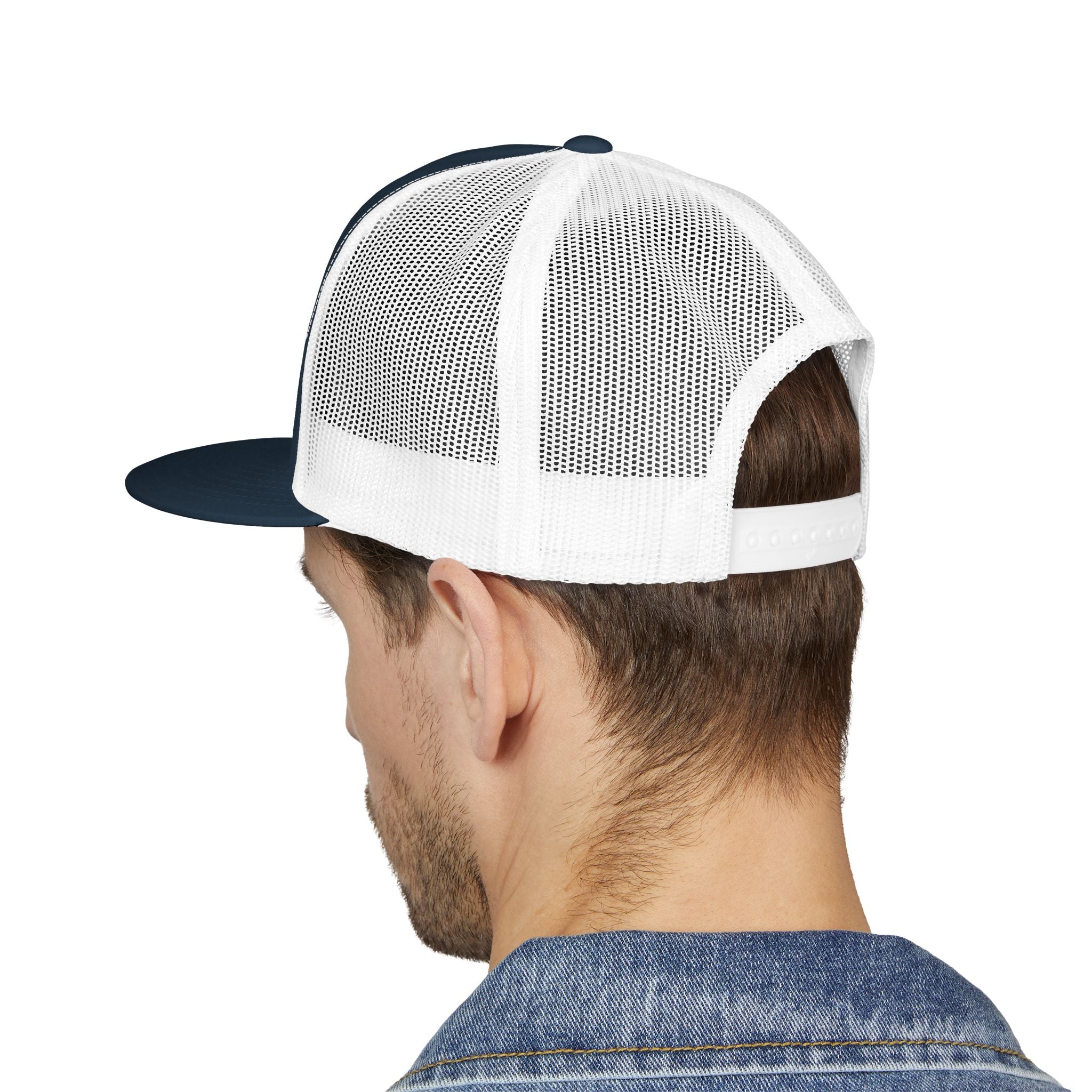 Arlington Rescue 2 (requested different style hat) - 5 Panel Trucker Cap (Embroidery)