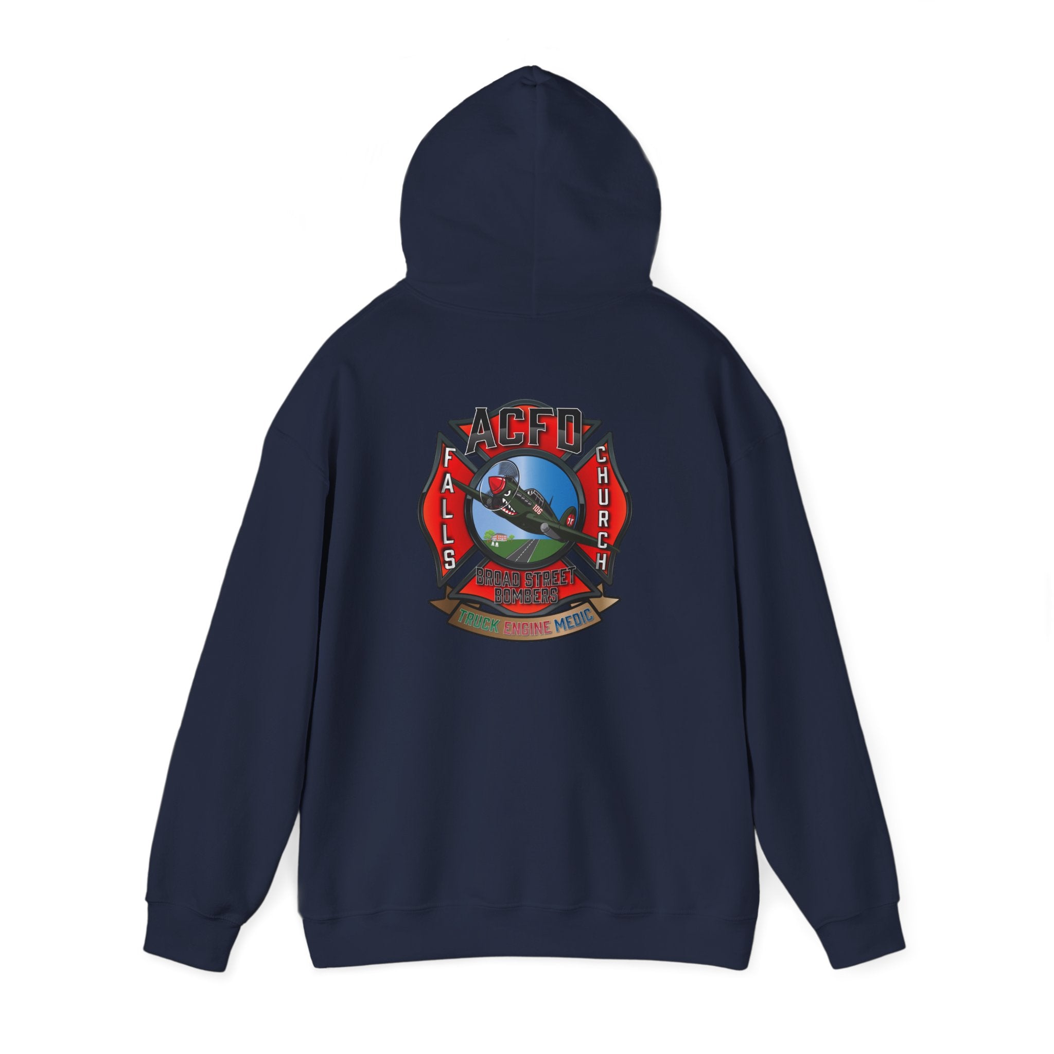 Station 6 Bombers - Heavy Blend™ Hooded Unisex Sweatshirt