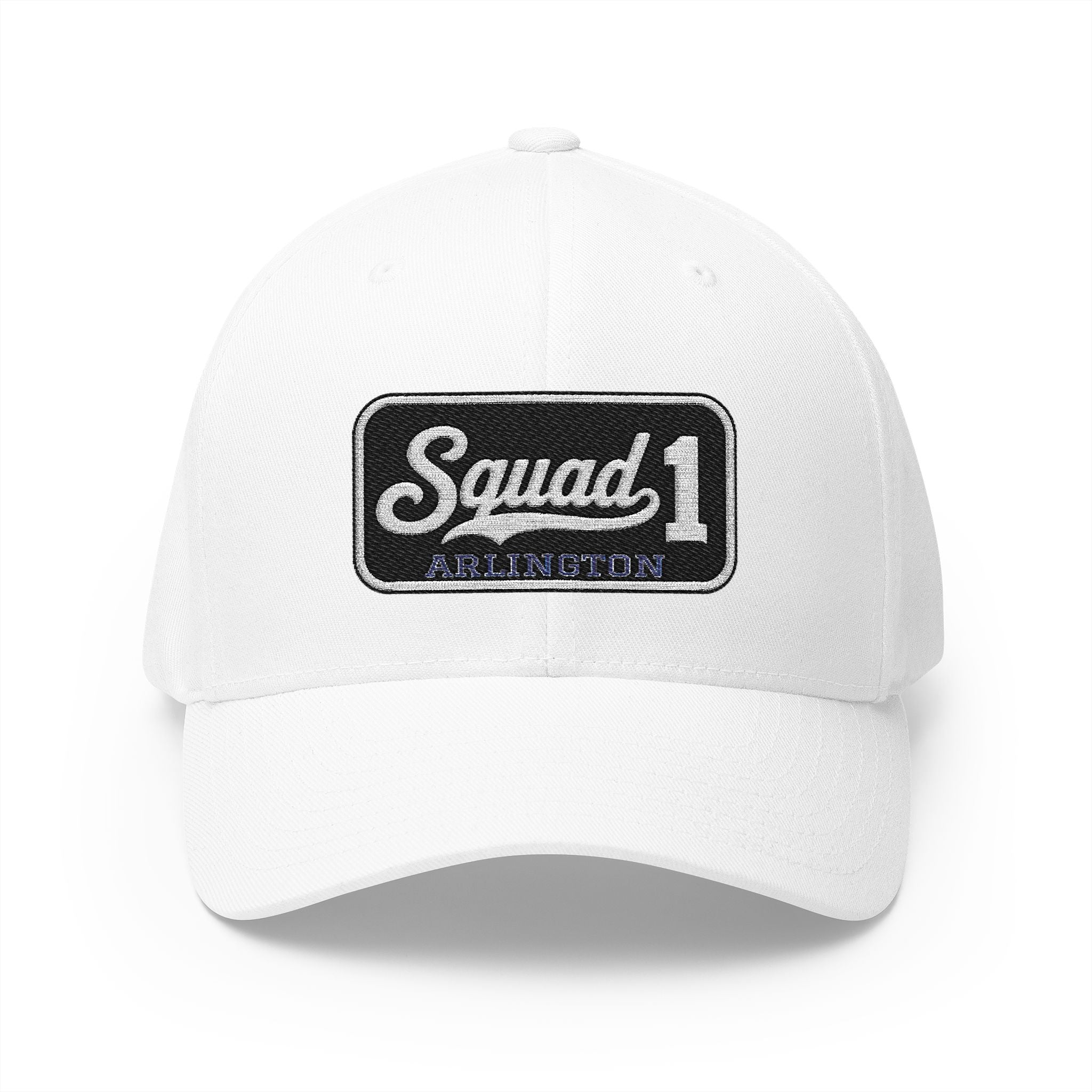 Arlington Squad 1 - FLEXFIT Closed-Back Structured Cap (Embroidery)