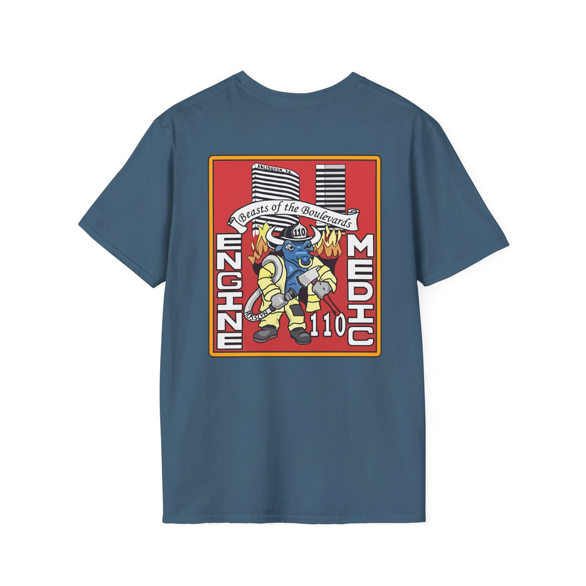 Arlington Station 10 Beast of Blvd - Gildan Soft Cotton Softstyle T-Shirt
