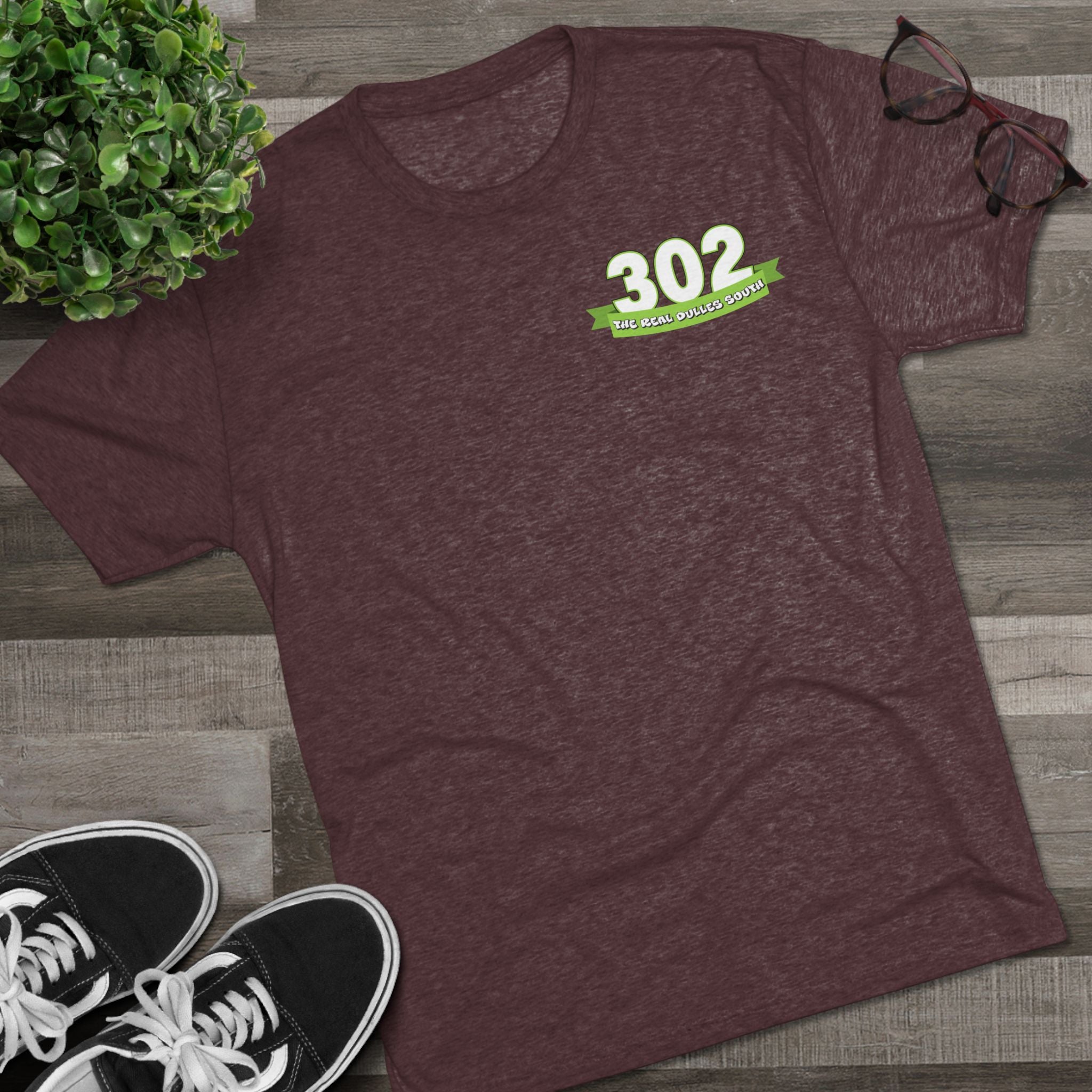 MWAA 302 Real Dulles South - NextLevel Tri-Blend Crew Tee unisex