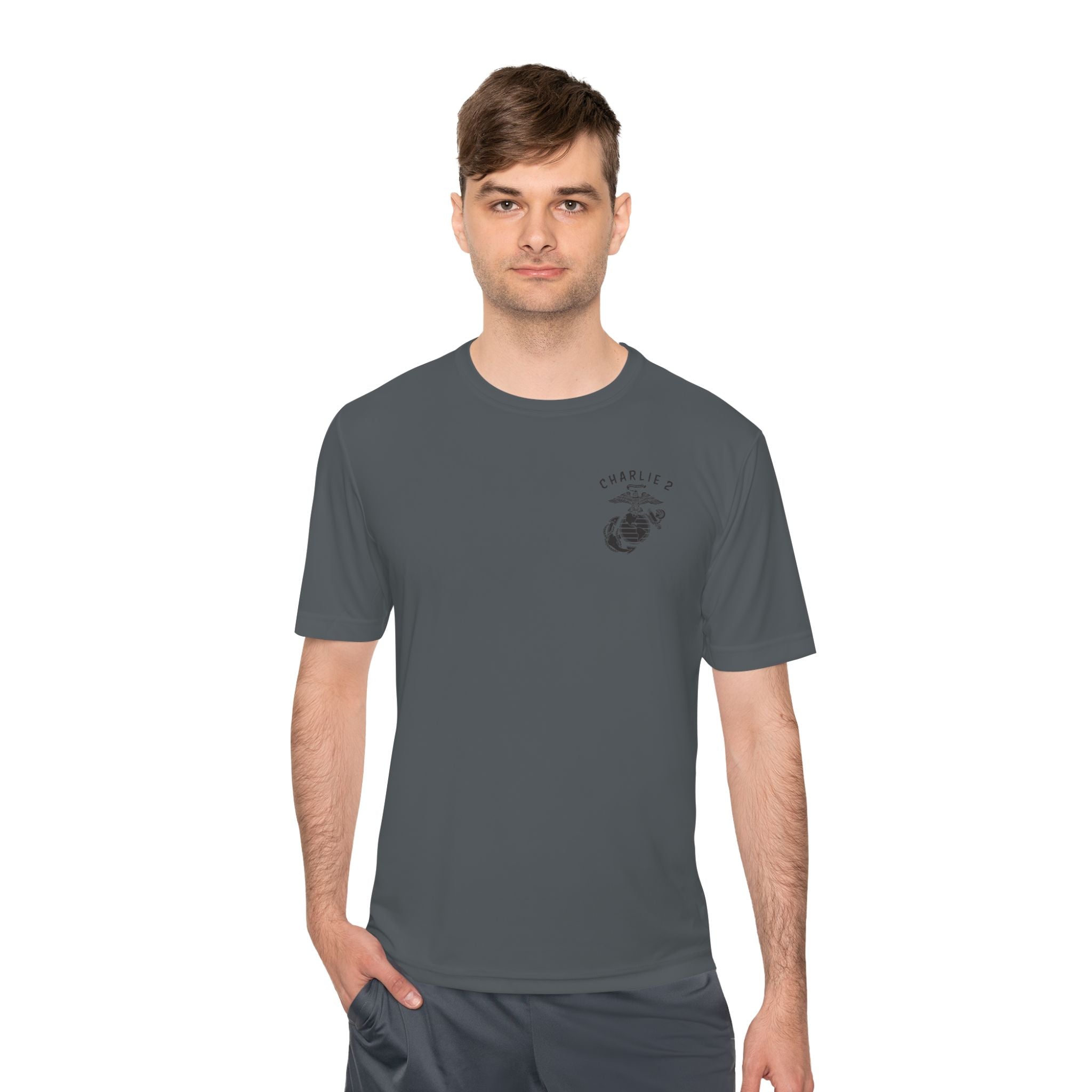 Charlie 2 Ronin (black logo) - Unisex Moisture Wicking Tee