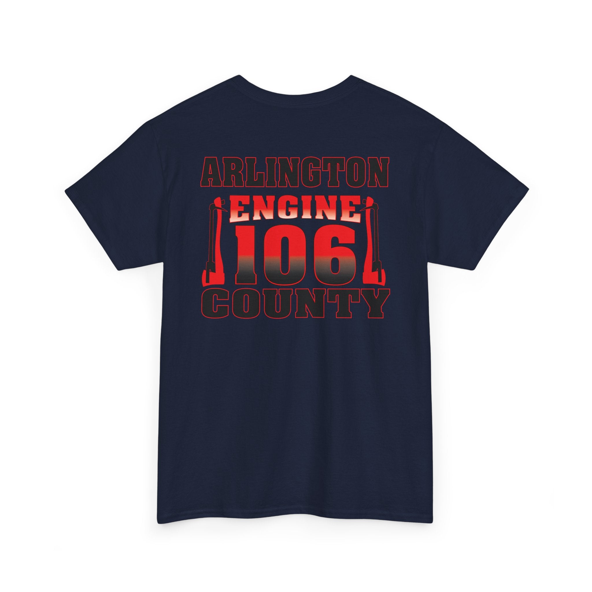 Station 6 Engine Arlington - Heavy Cotton Unisex Tee