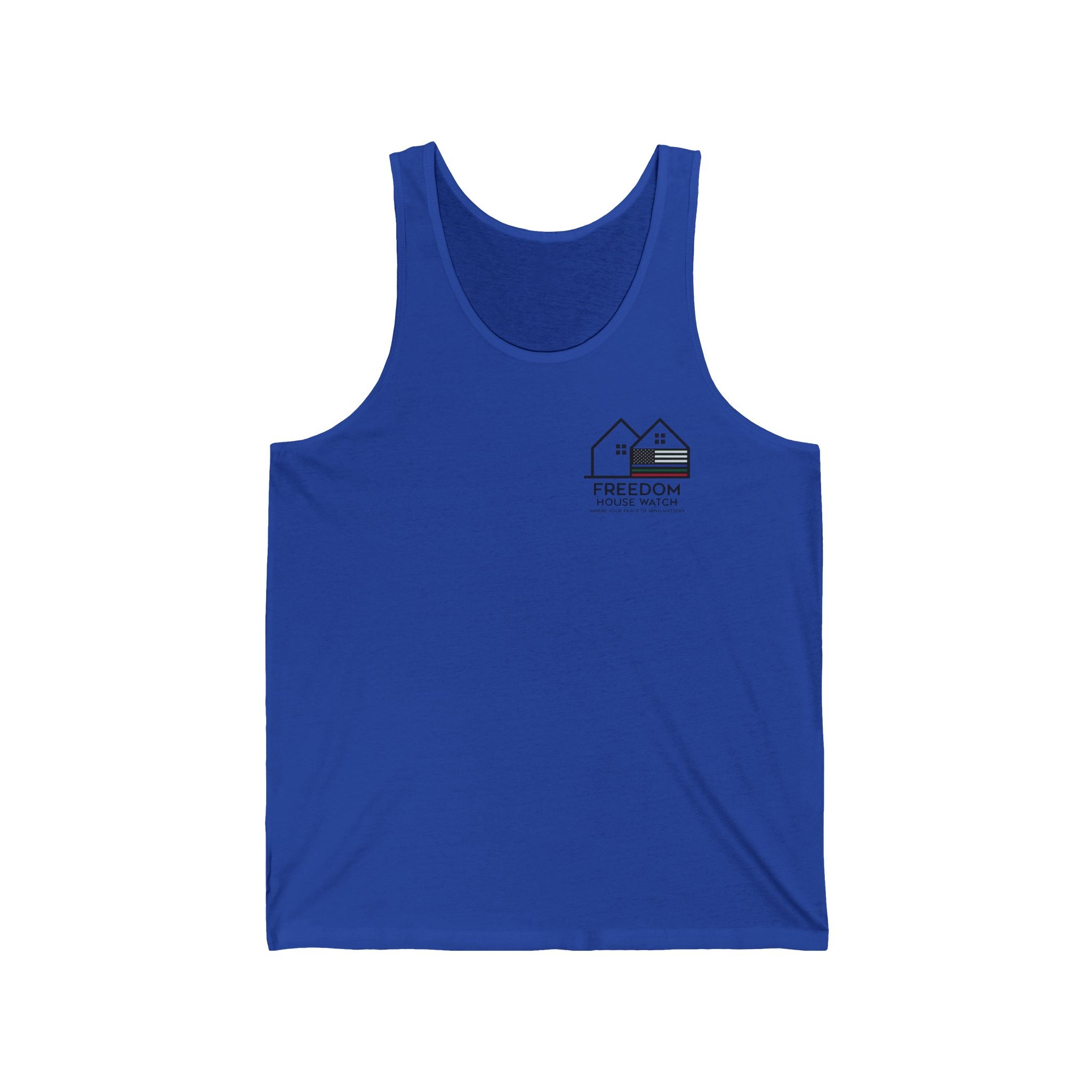 Freedom Hous Watch - Bella Canva Unisex Jersey Tank