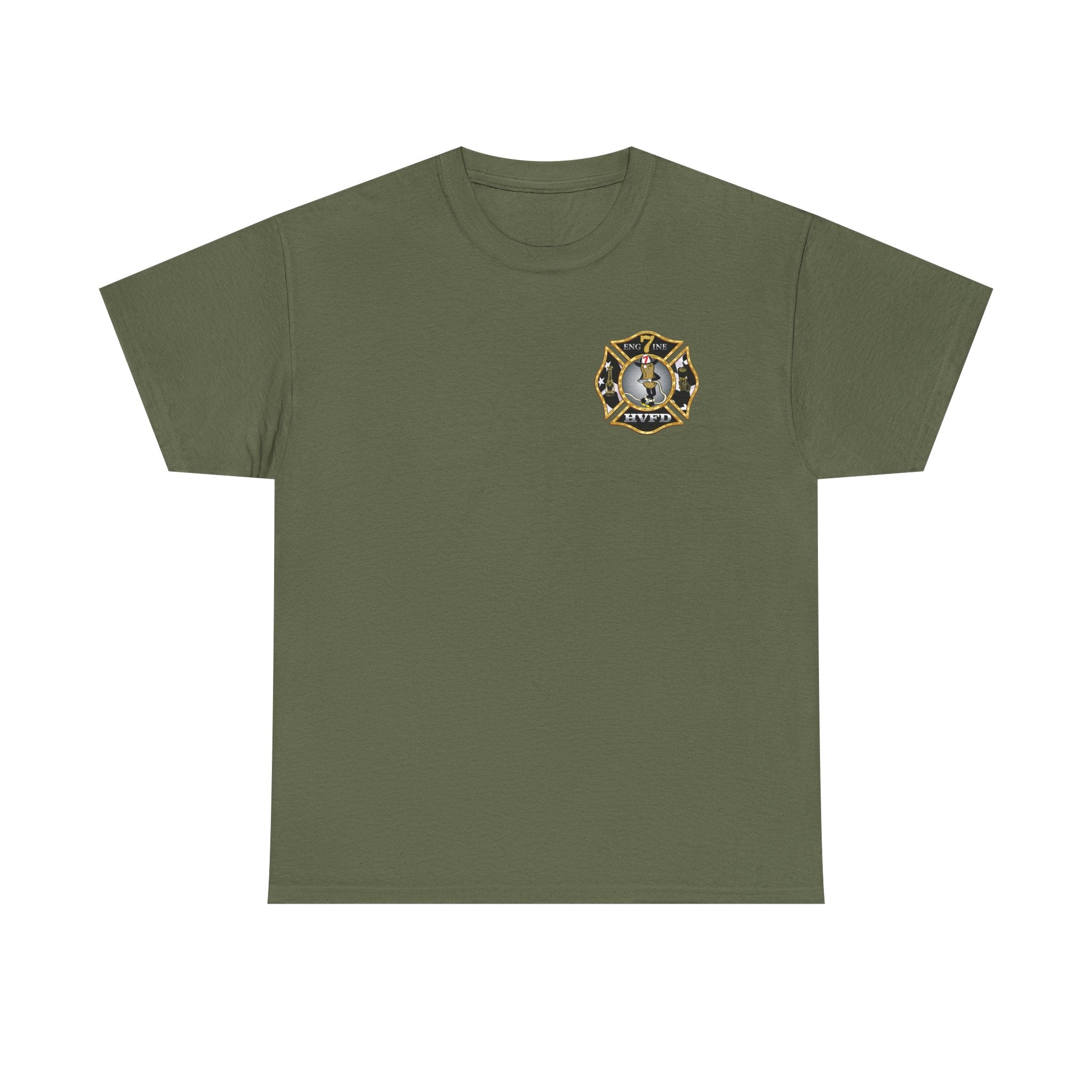 Hollywood MD Vol. Fire Eng7ine - Heavy Cotton Unisex Tee