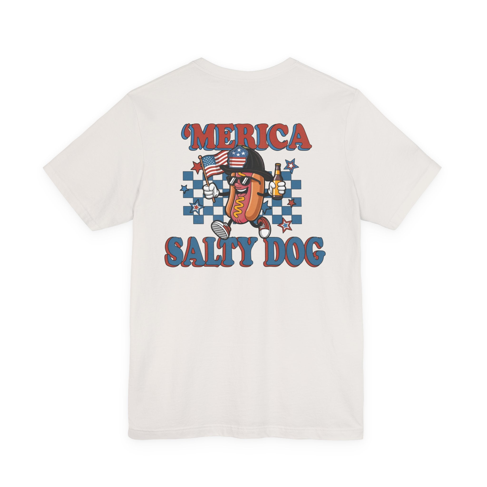 Salty Dog 'Merica Shirt - Bella-Canva Soft Jersey Short Sleeve Tee