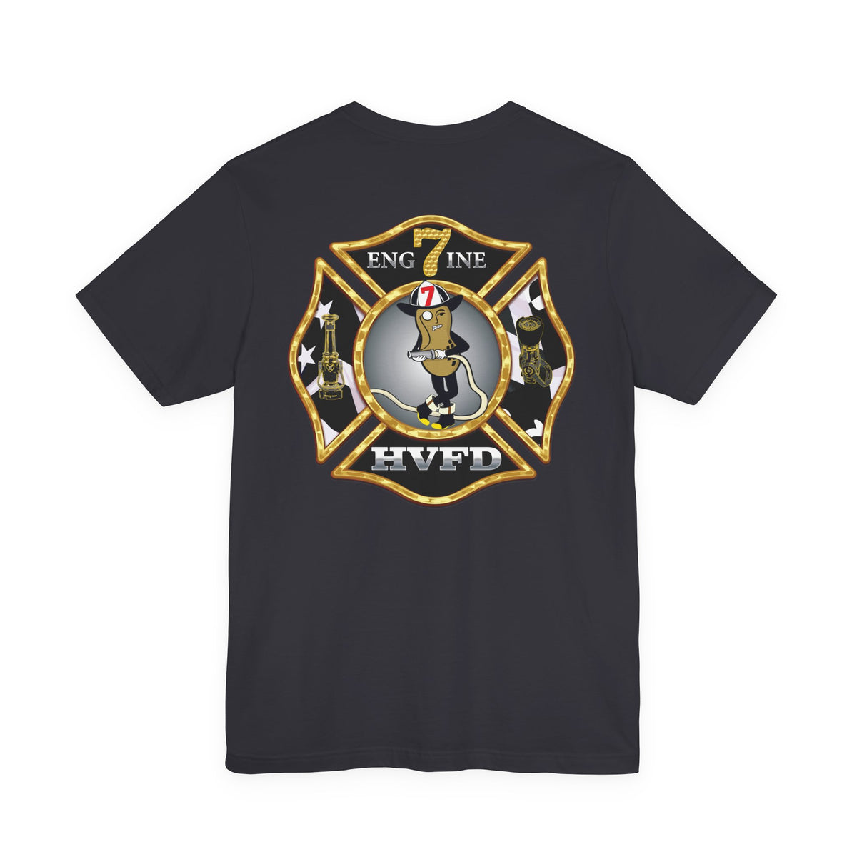 Hollywood MD Eng7ine New logo - Unisex Soft Jersey Short Sleeve Tee
