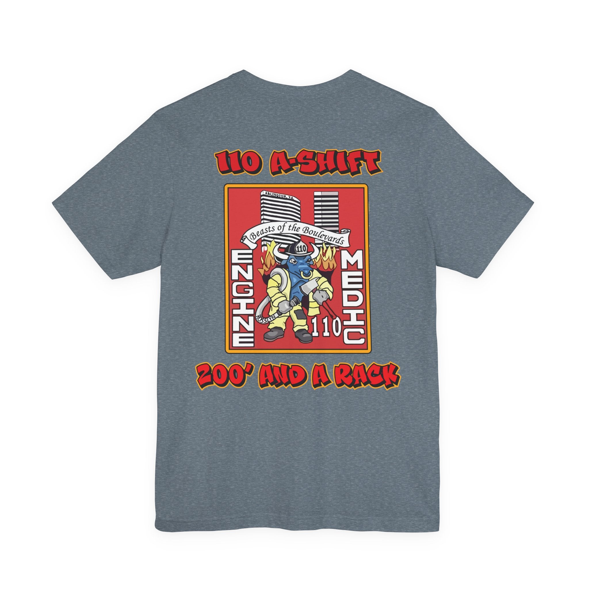 110 A-Shift Shirt Arlington - Bella+Canvas Soft Unisex Tee