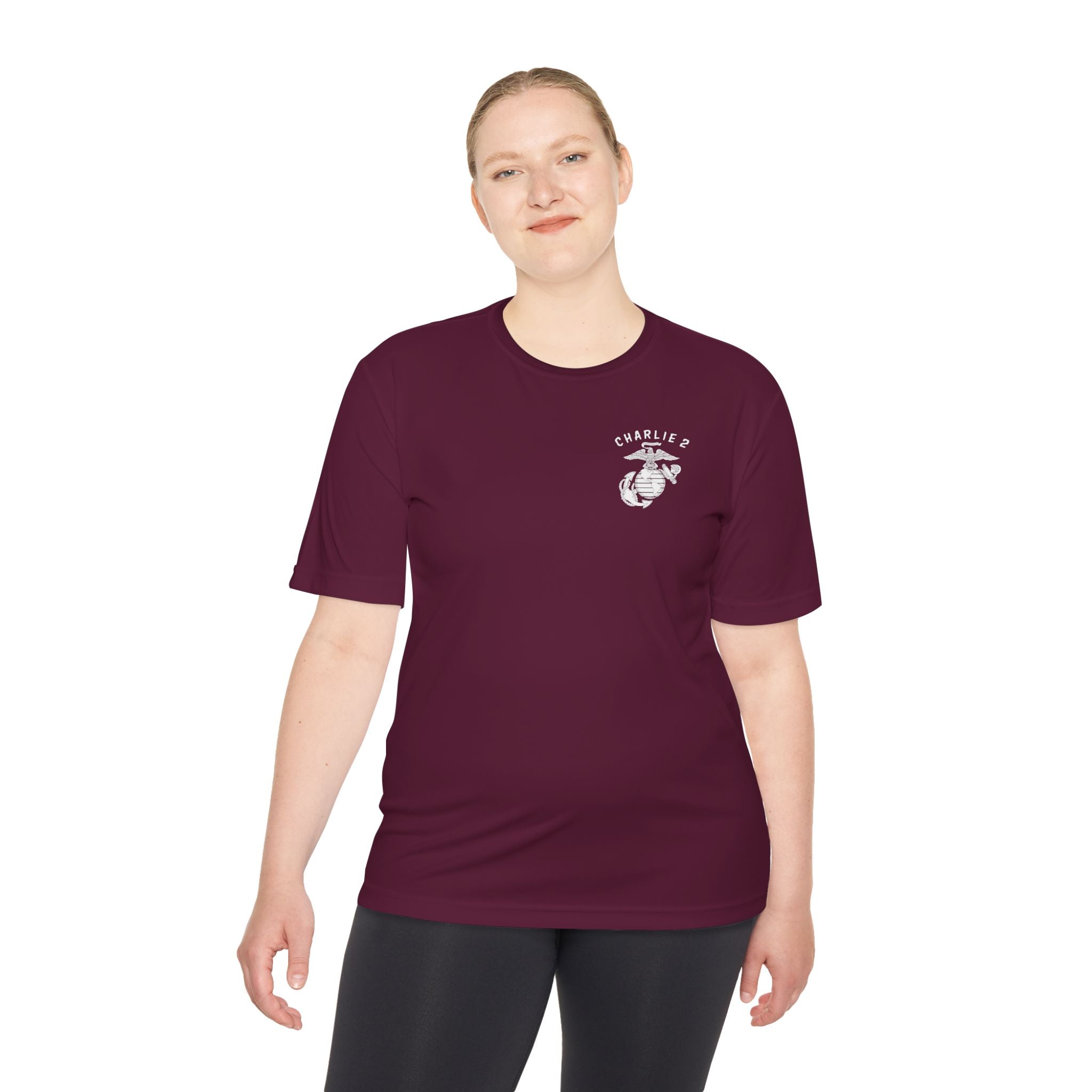 Charlie 2 Ronin (white logo) - Unisex Moisture Wicking Tee
