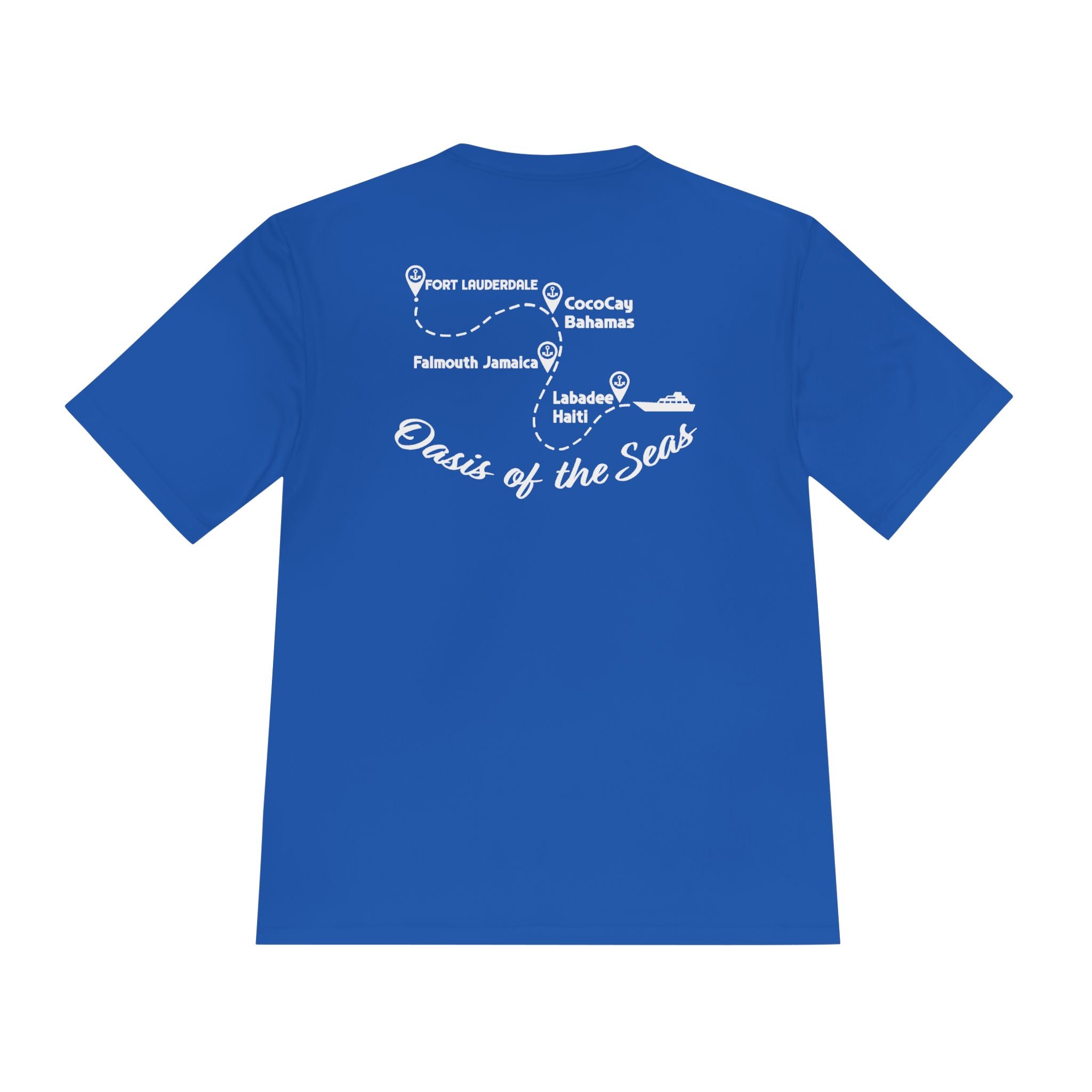 Bennet Family Cruise White Text- Unisex Moisture Wicking Tee