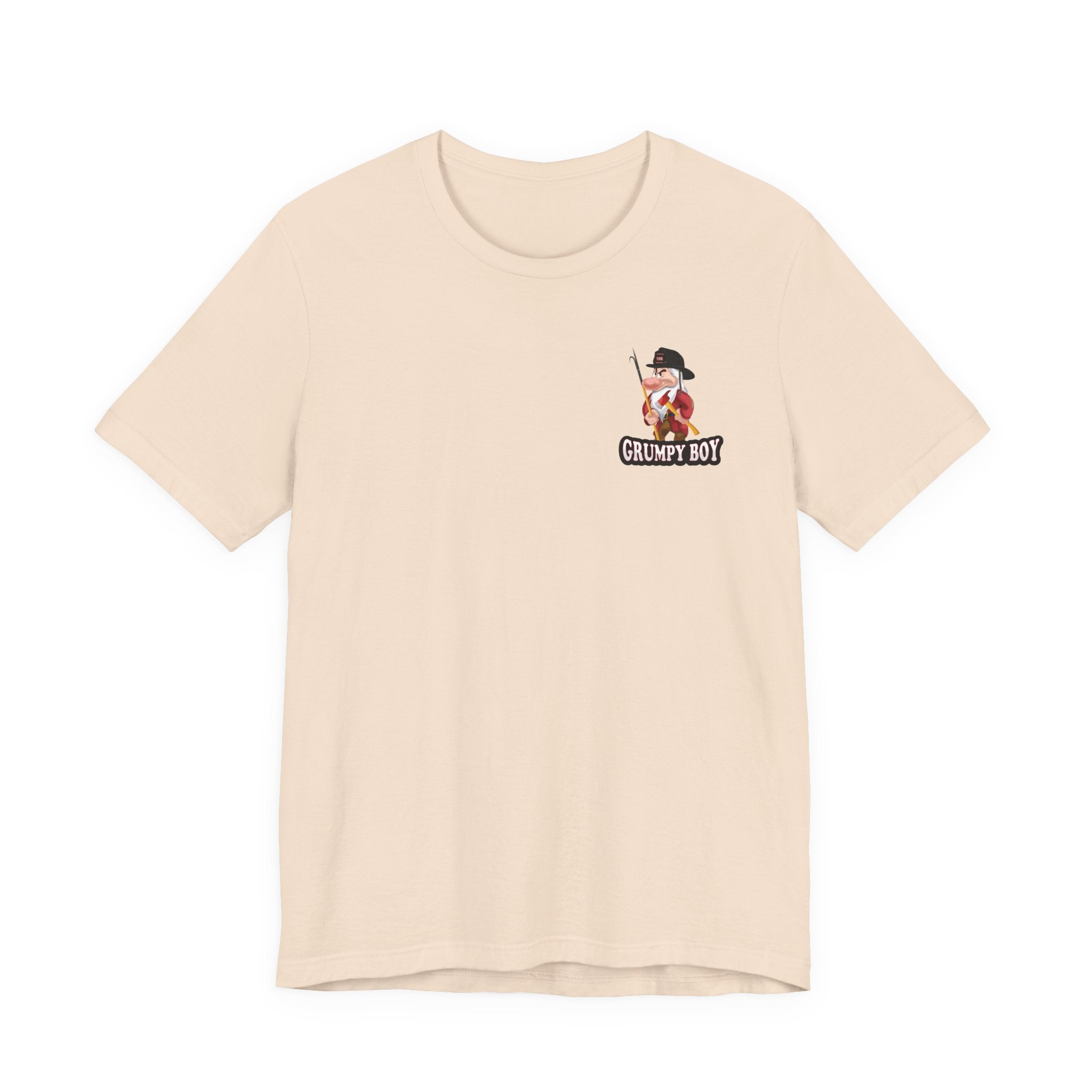 Grumpy Boy Firefighter - Heavy Cotton Unisex Tee -