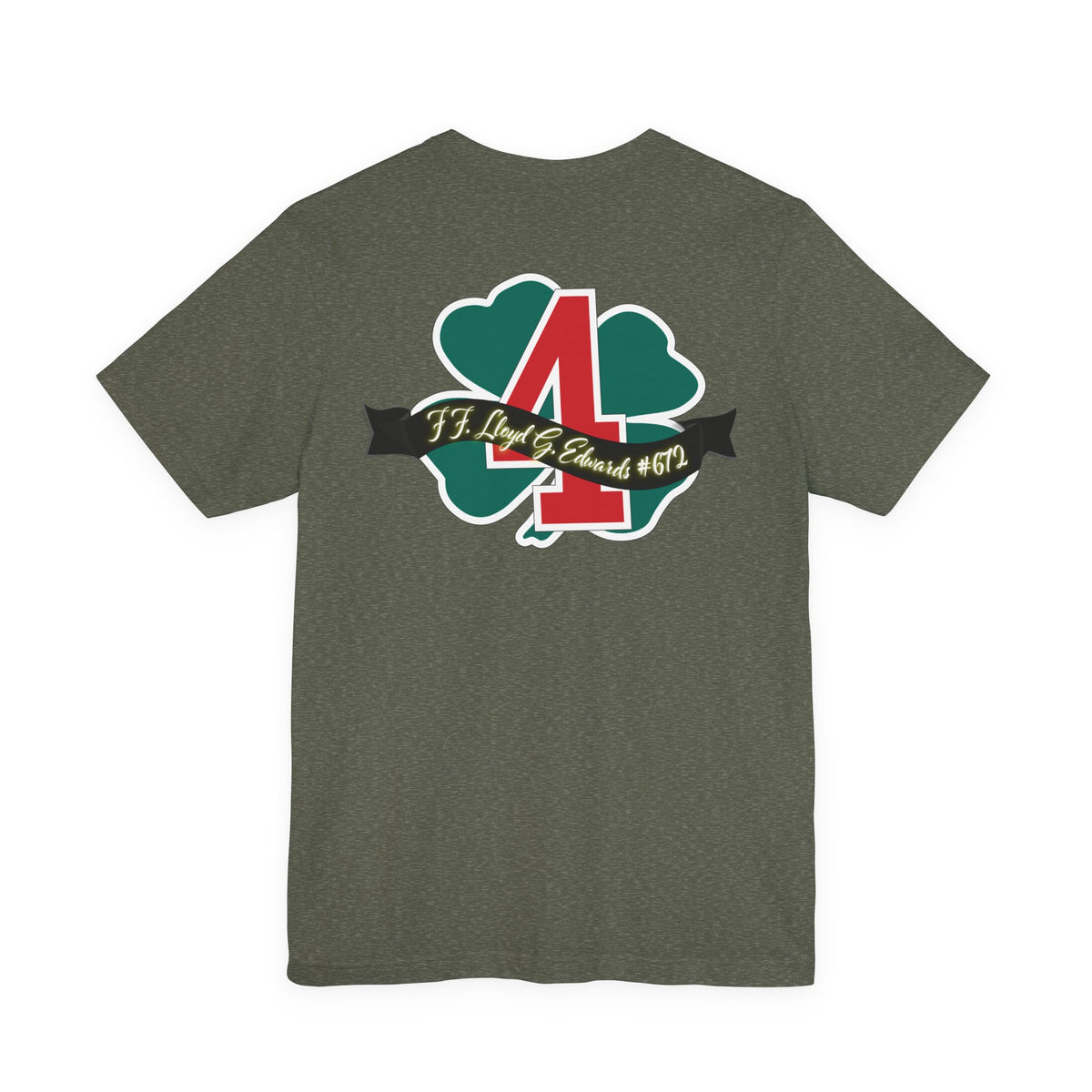 Clover Lloyd Edwards Memorial Shirt  - Unisex Jersey Short Sleeve Tee