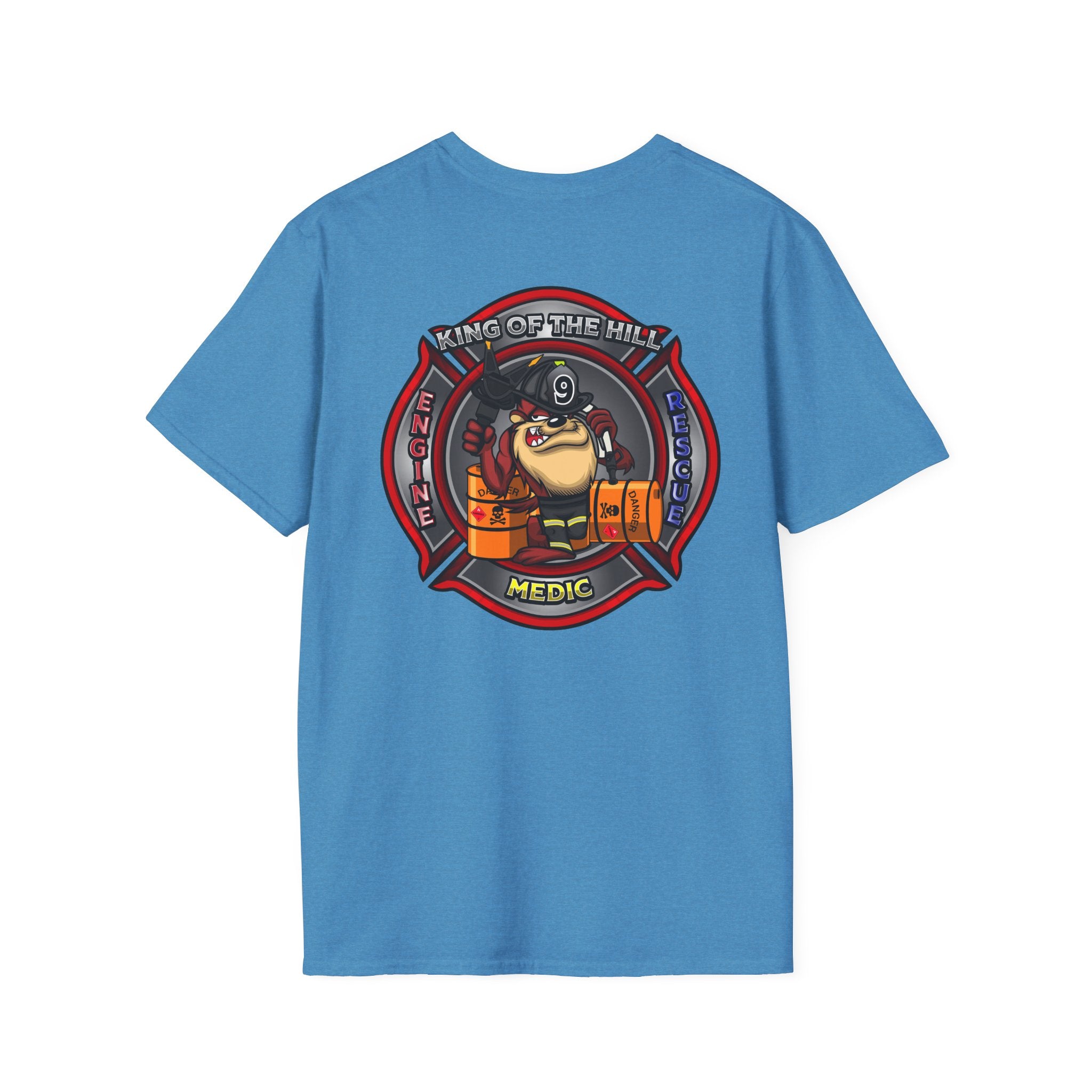 Station 9 Taz Front / Taz back - Gildan Soft Cotton Softstyle T-Shirt