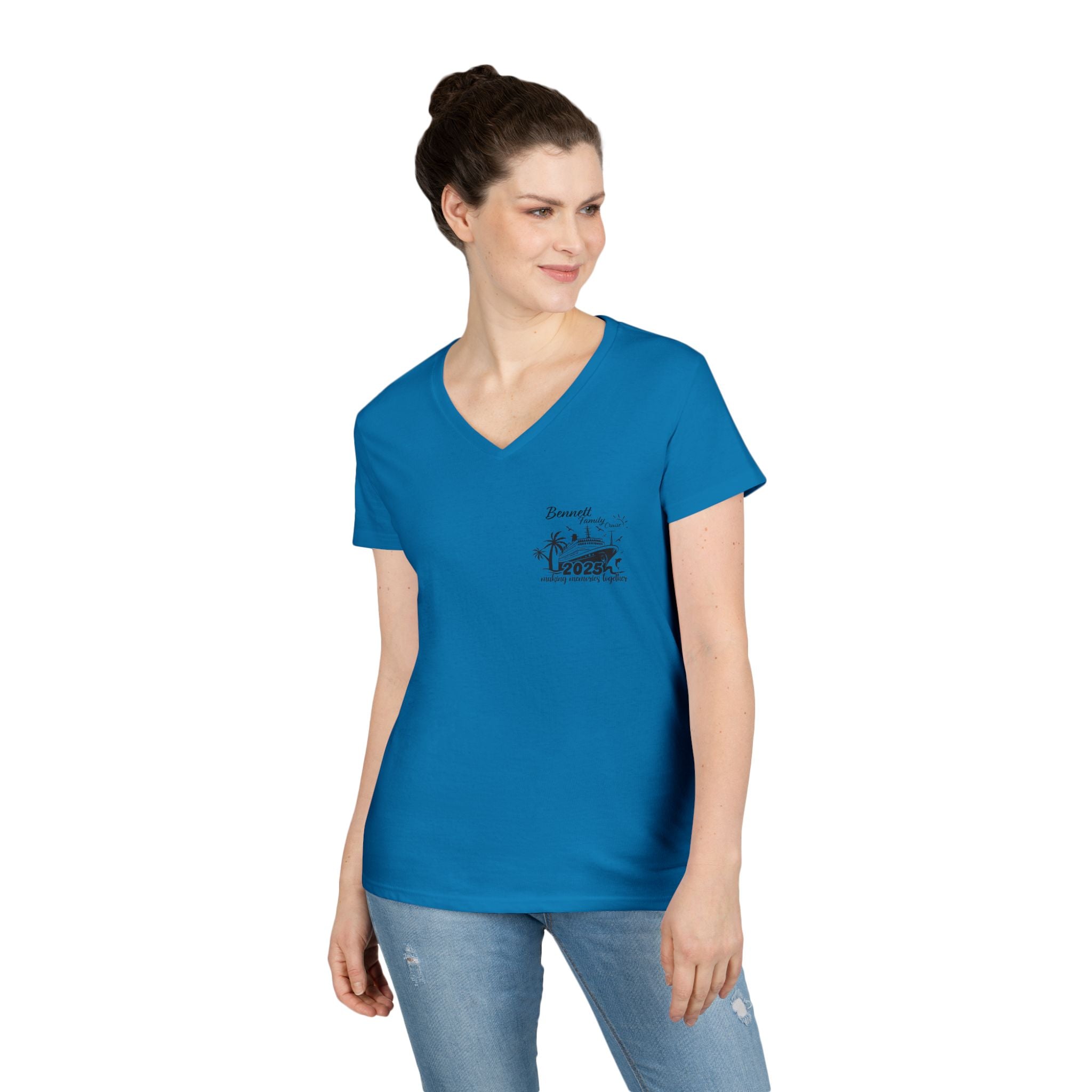 Bennett Family Cruise - Ladies' V-Neck T-Shirt
