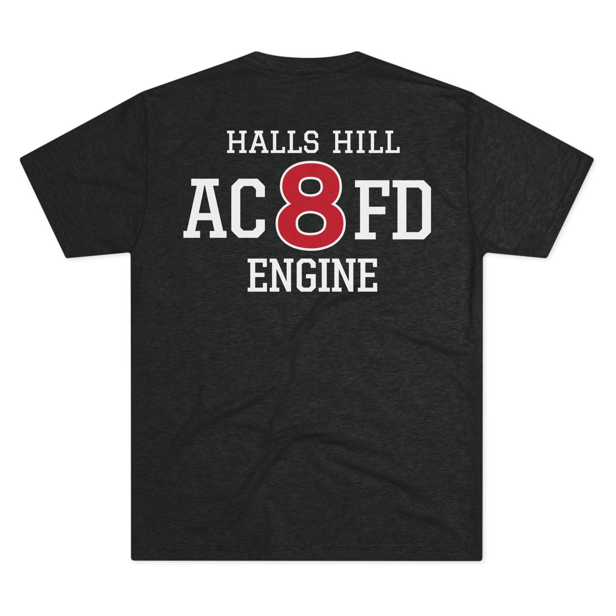 Engine 8 Halls Hill - NextLevel Tri-Blend Crew Tee