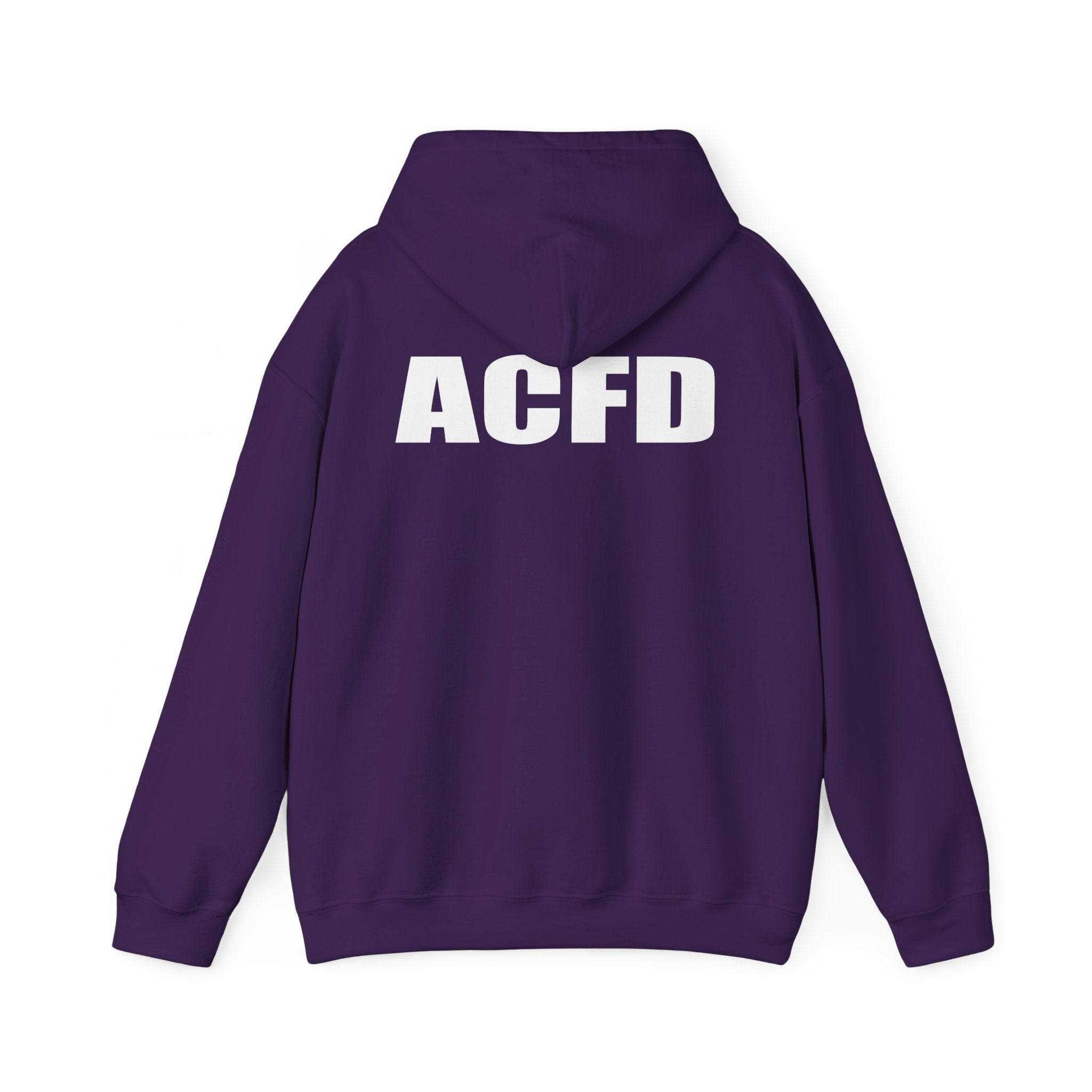 Arlington Station 3 Rhino Front/ACFD FF Back - Gildan Heavy Blend™ Hooded Sweatshirt
