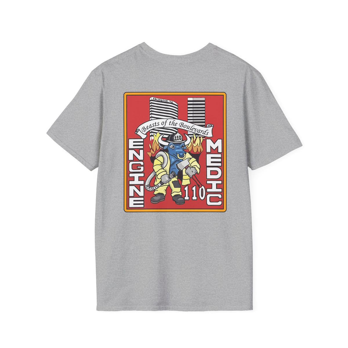 Arlington Station 10 Beast of Blvd - Gildan Soft Cotton Softstyle T-Shirt