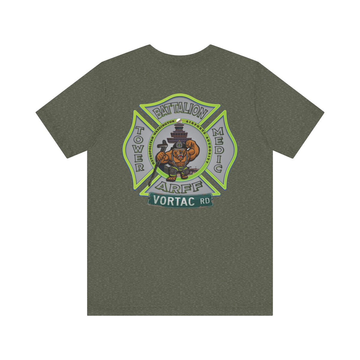 MWAA 302 The Real Dulles South Shirt - Bella+Canvas Soft Cotton Unisex Tee