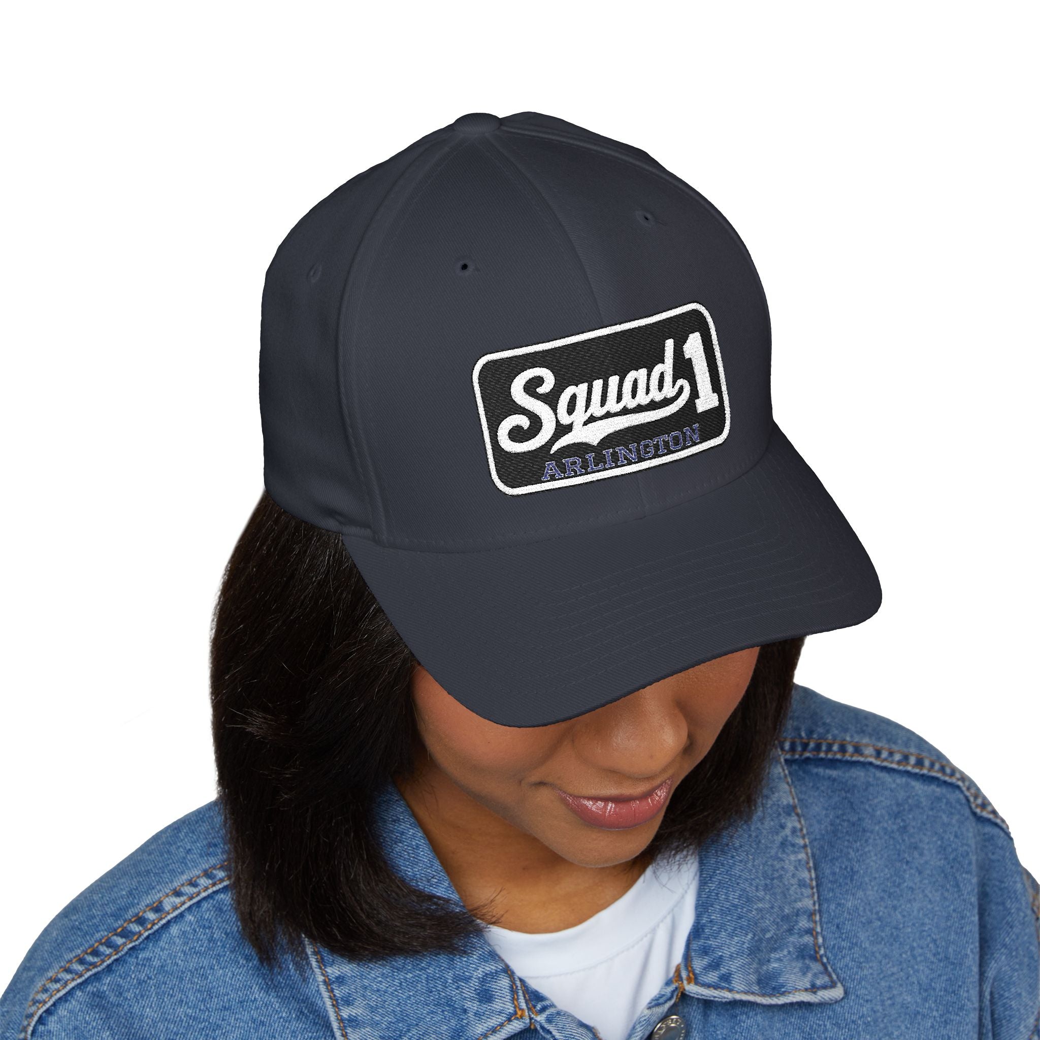 Arlington Squad 1 - FLEXFIT Closed-Back Structured Cap (Embroidery)