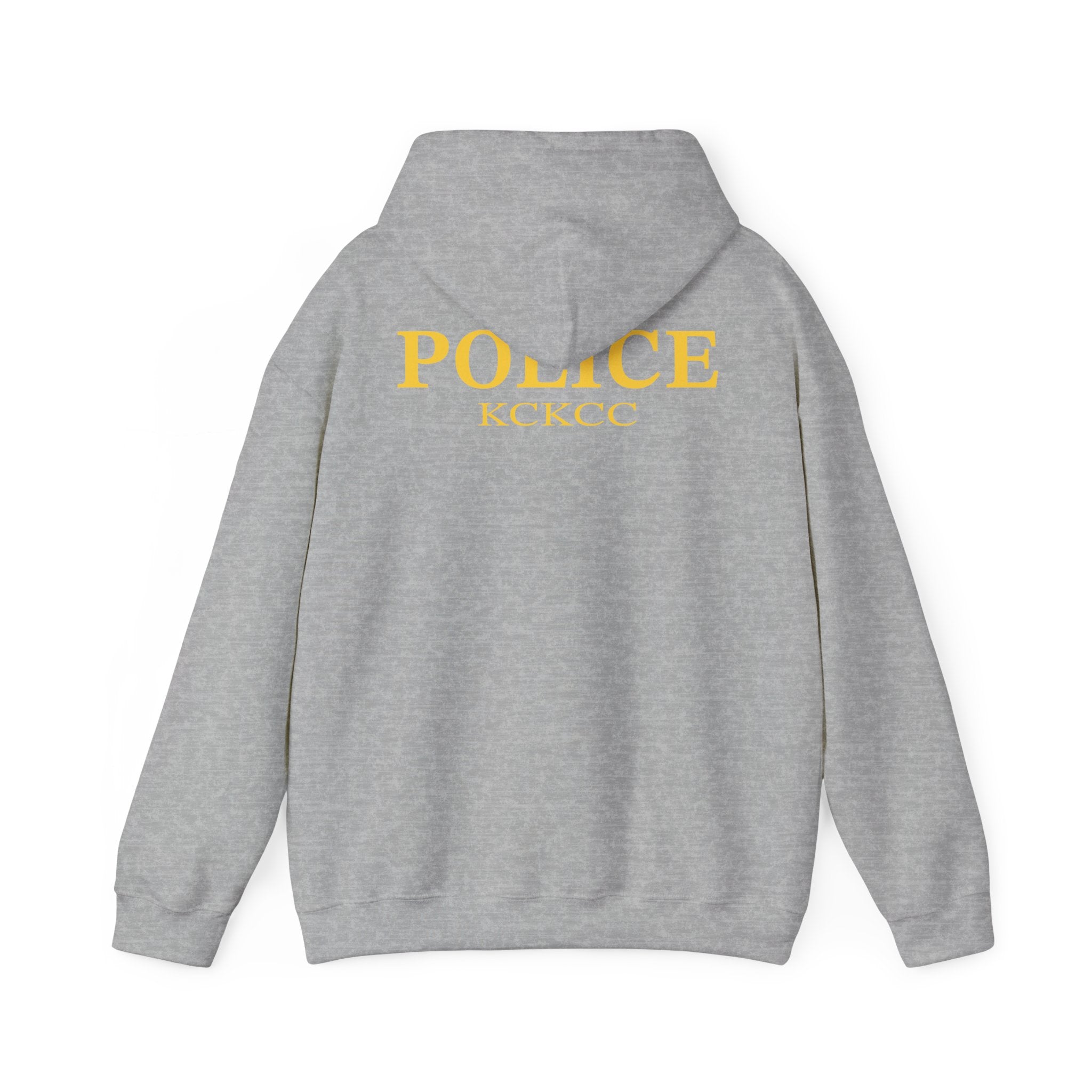 Kansas City College Police Dispatcher Badge - Unisex Heavy Blend™ Hooded Sweatshirt