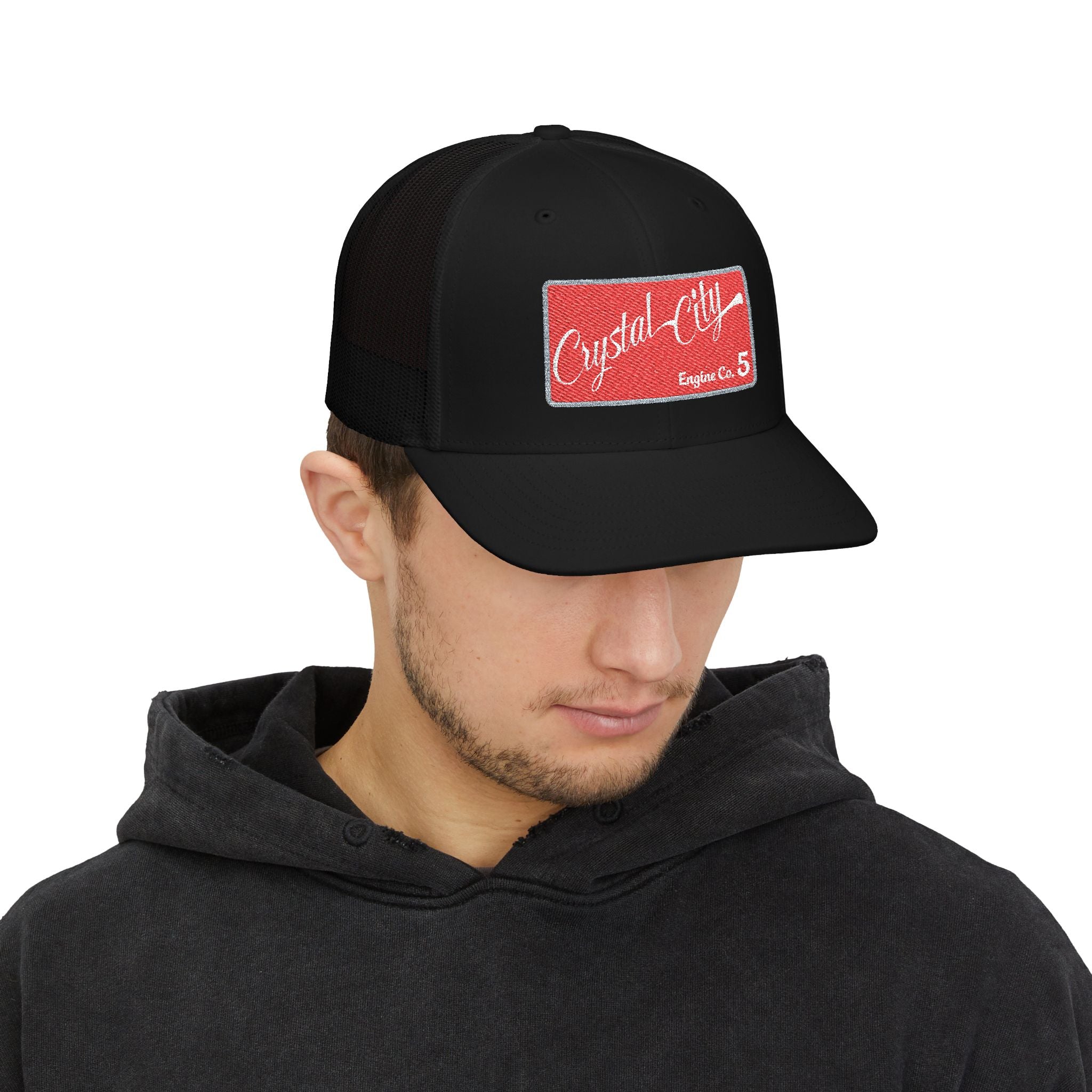 Crystal City Engine co 5 - Snapback Trucker (Richardson 112 Style Hat)