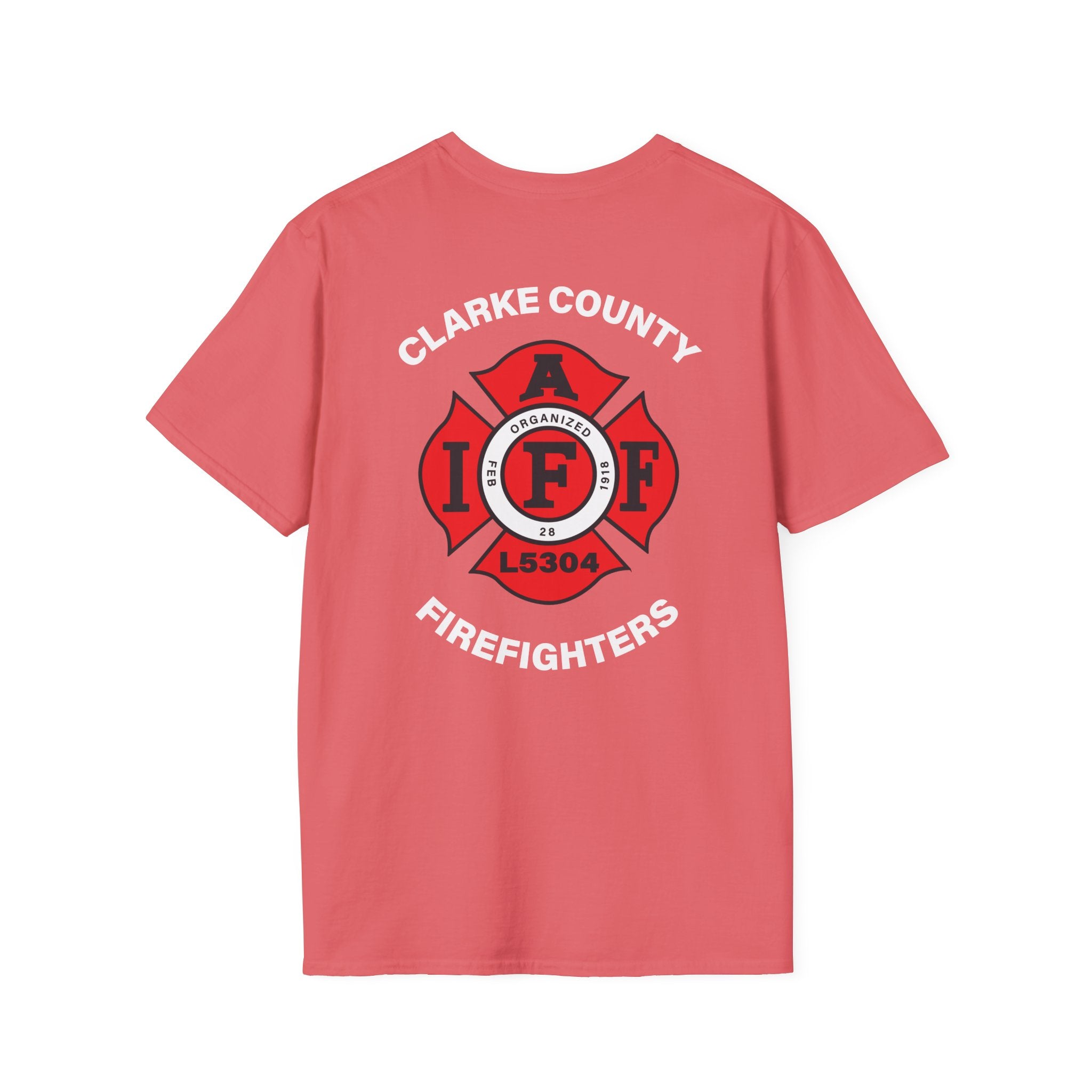 Clarke County Local 5304 (Portion of Proceeds go to Local 5304) - Gildan Soft Cotton Softstyle T-Shirt
