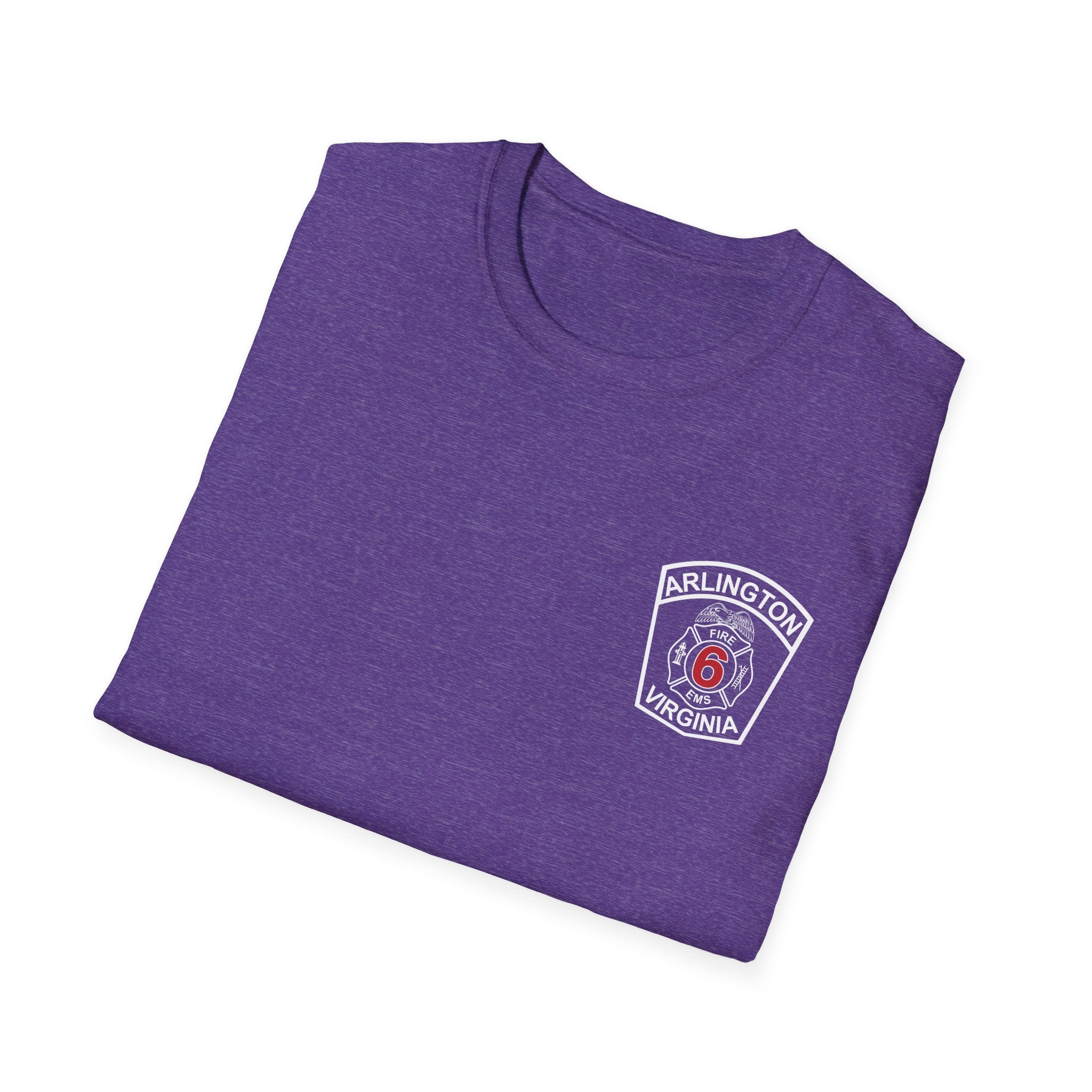 Engine 6 Falls Church - Gildan Soft Cotton Softstyle T-Shirt
