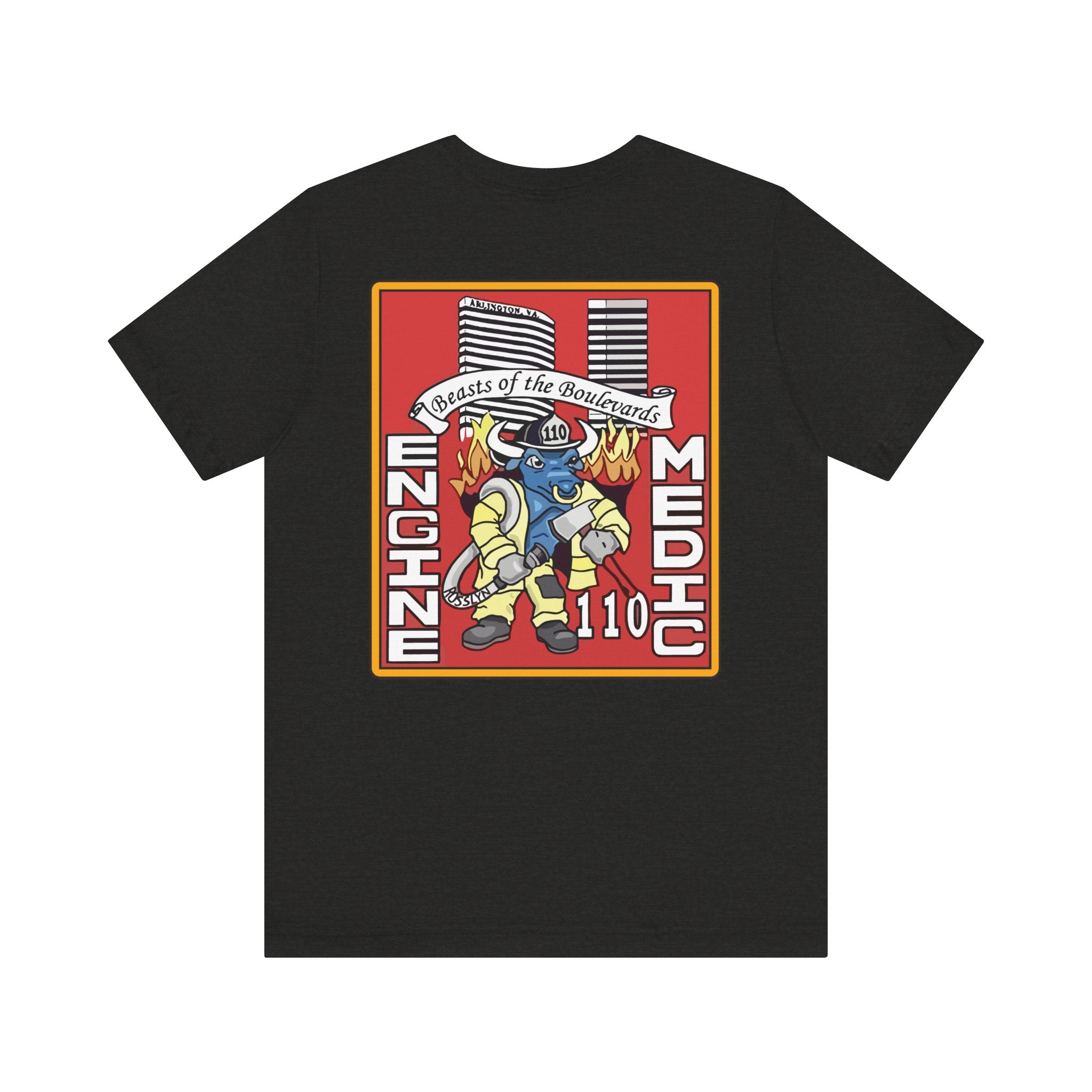 Station 10 Beast Front and Back - Bella+Canvas Soft Unisex Tee