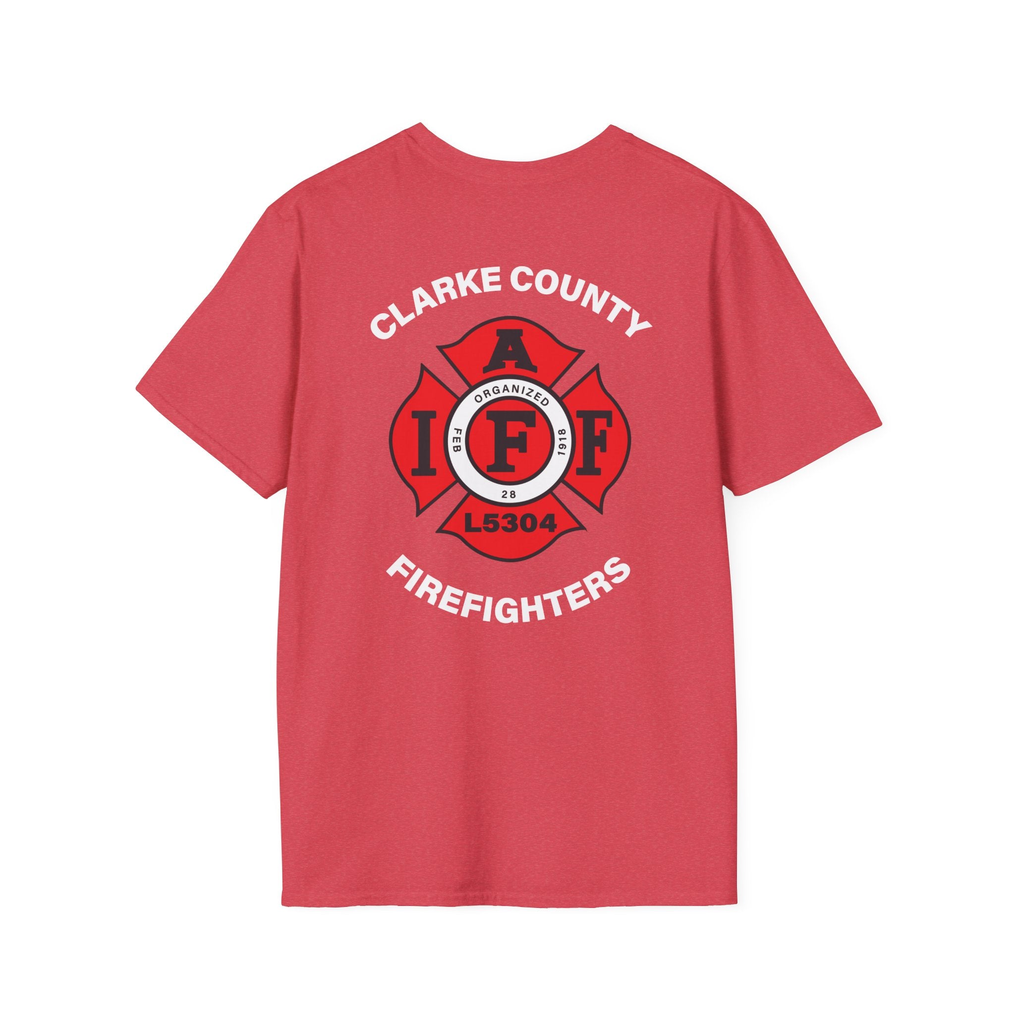 Clarke County Local 5304 (Portion of Proceeds go to Local 5304) - Gildan Soft Cotton Softstyle T-Shirt