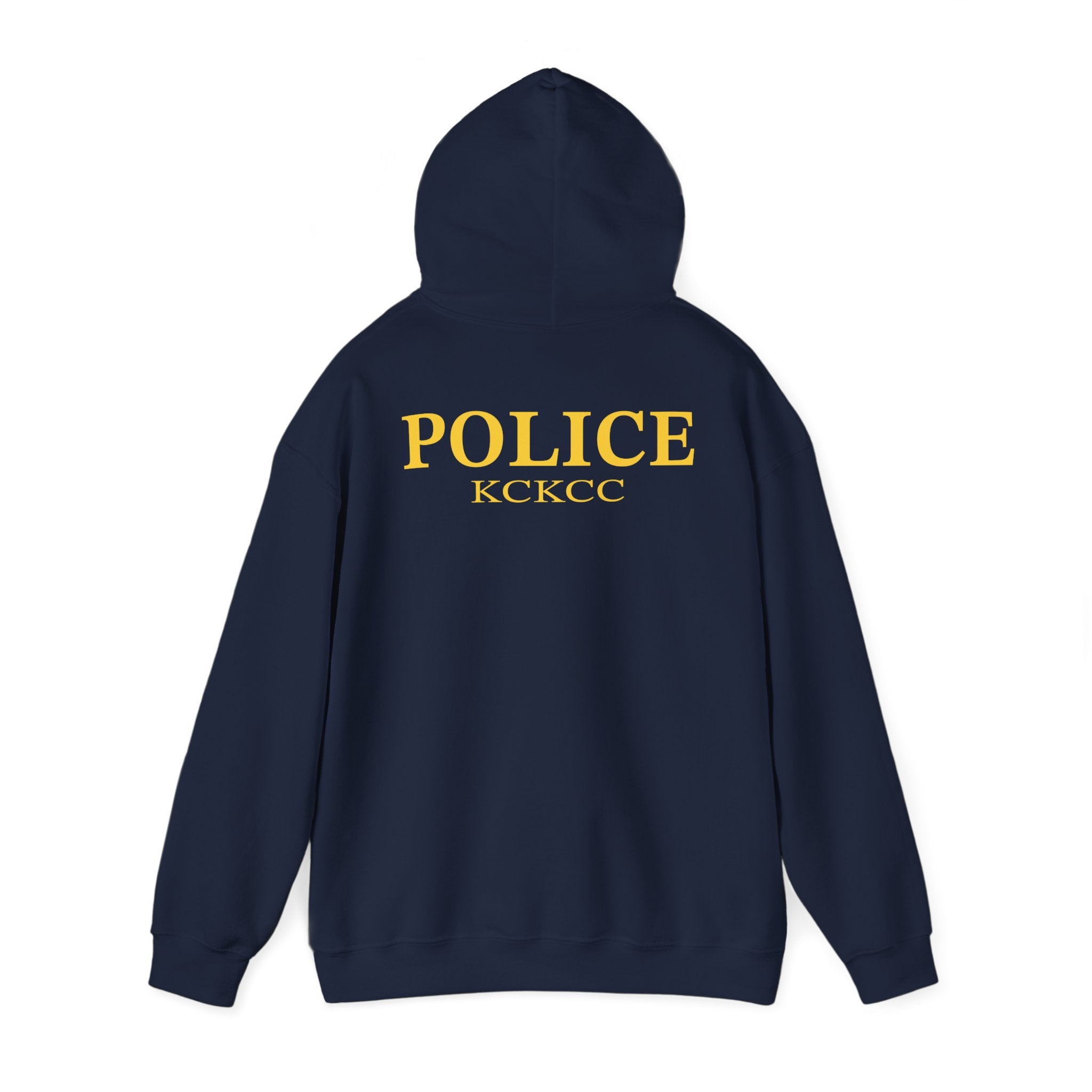Kansas City College Police Officer Badge - Unisex Heavy Blend™ Hooded Sweatshirt