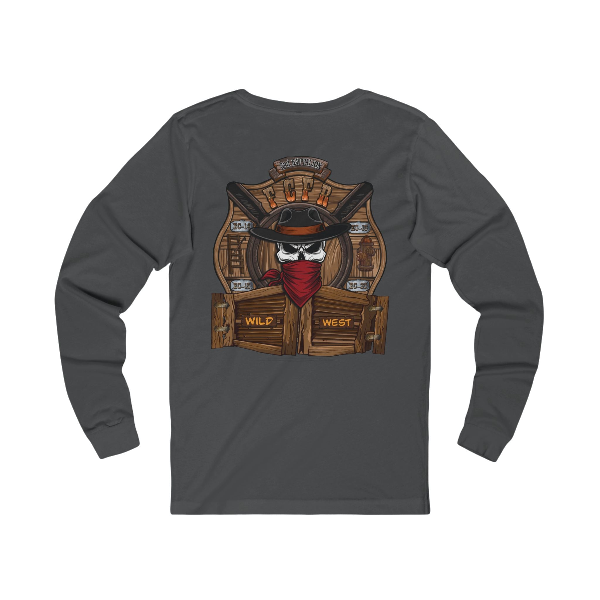 Frederick County Wild West Station Unisex Jersey Long Sleeve Tee