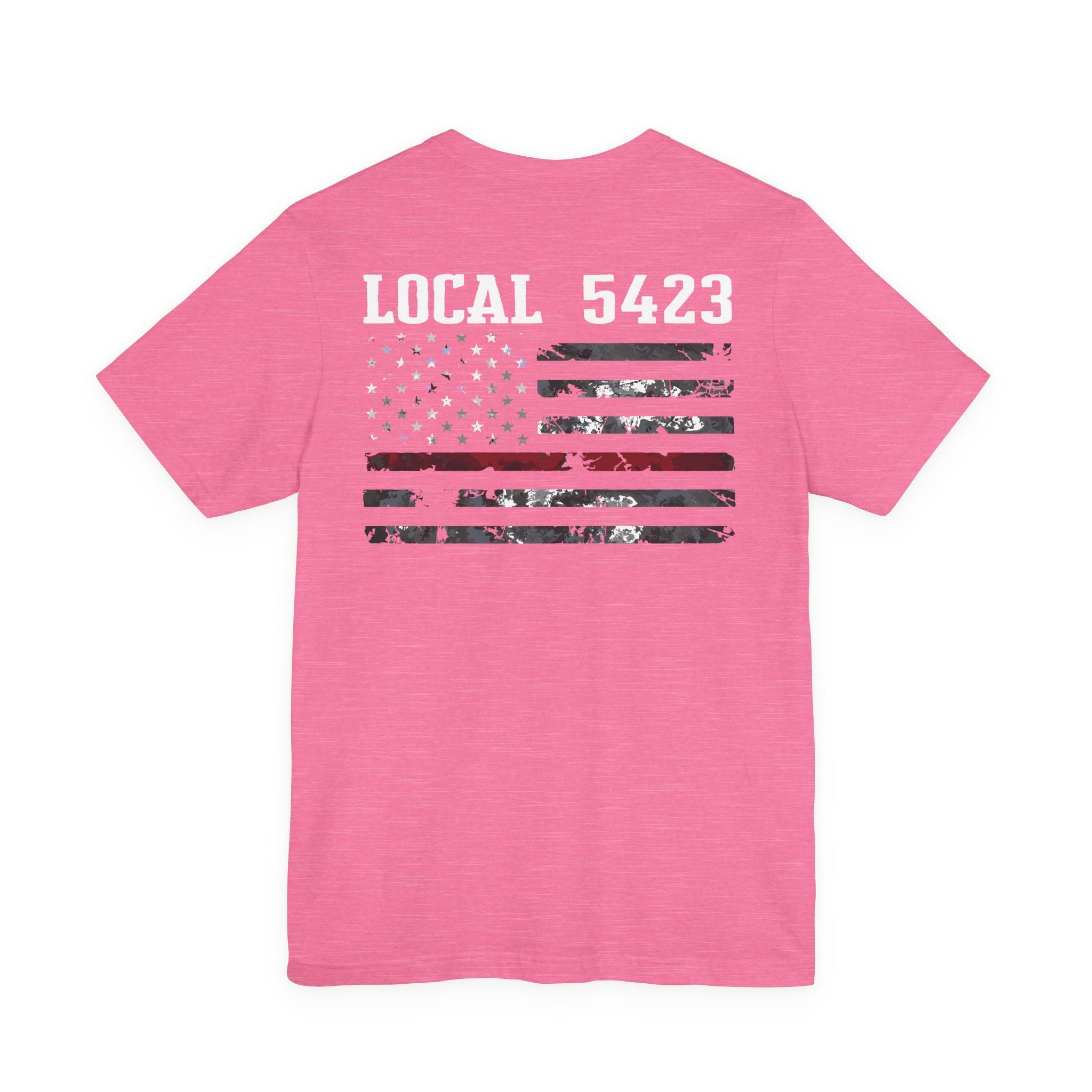 Manheim Township Local 5423 white - Bella+Canvas Soft Unisex Tee