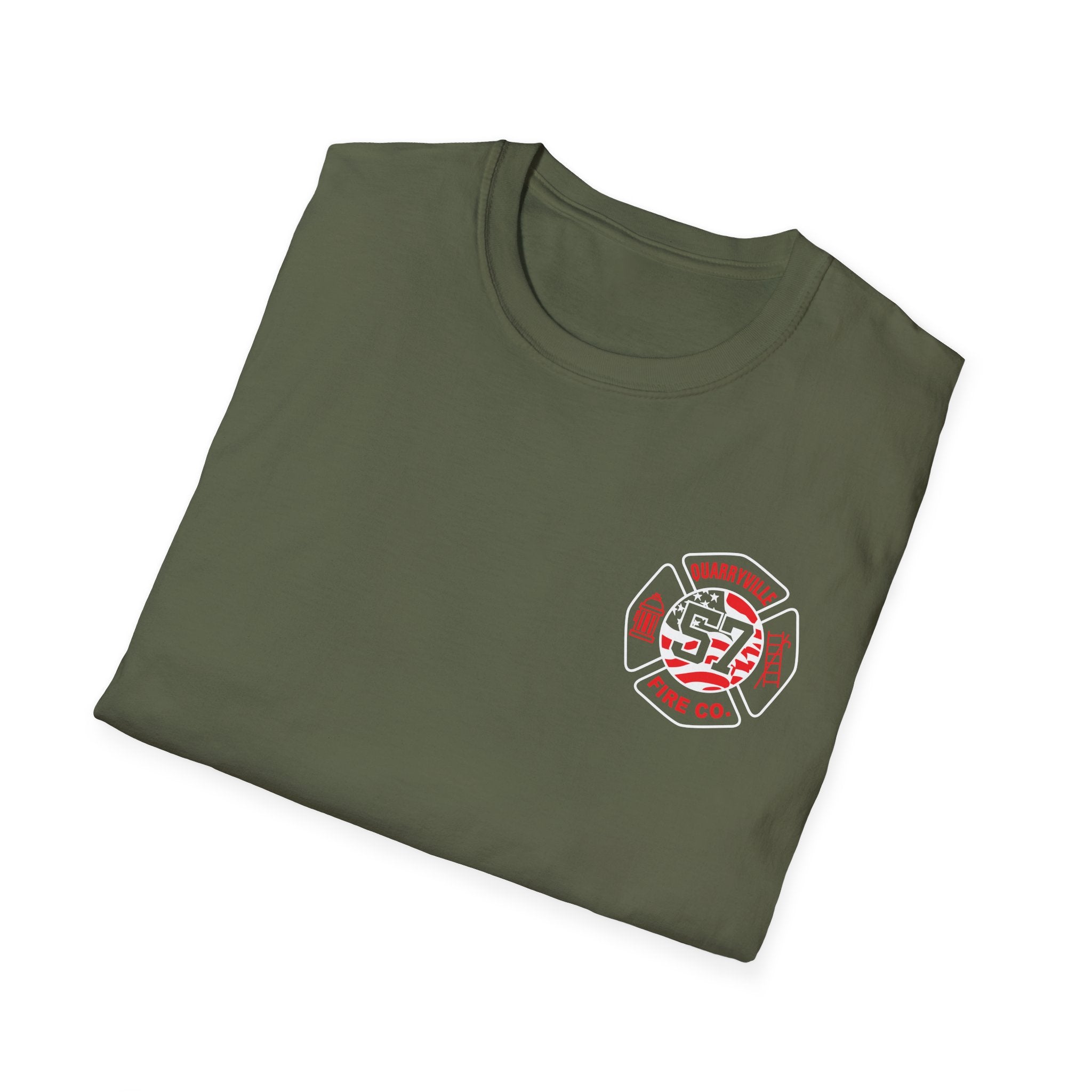 Quarryville PA Vol. Fire - Gildan Soft Cotton T-Shirt