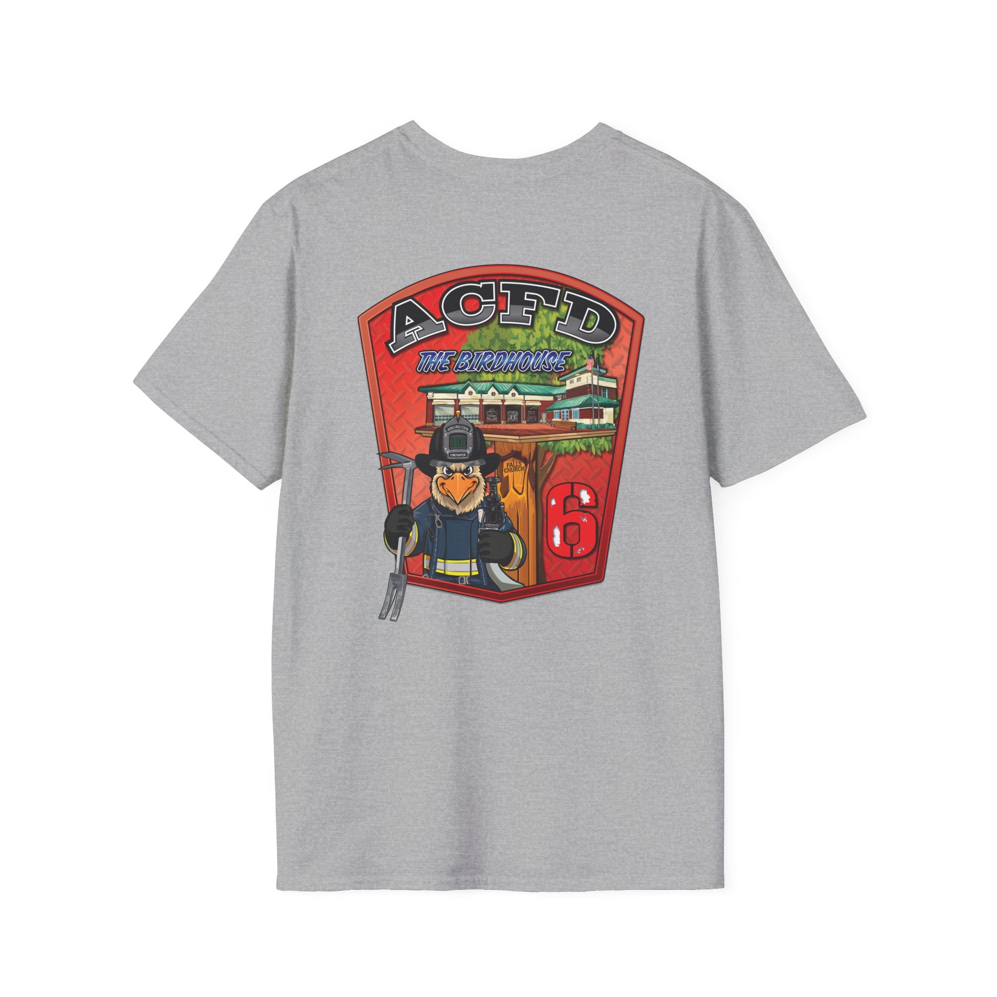 Station 6 The Bird House  - Gildan Soft Cotton Softstyle T-Shirt